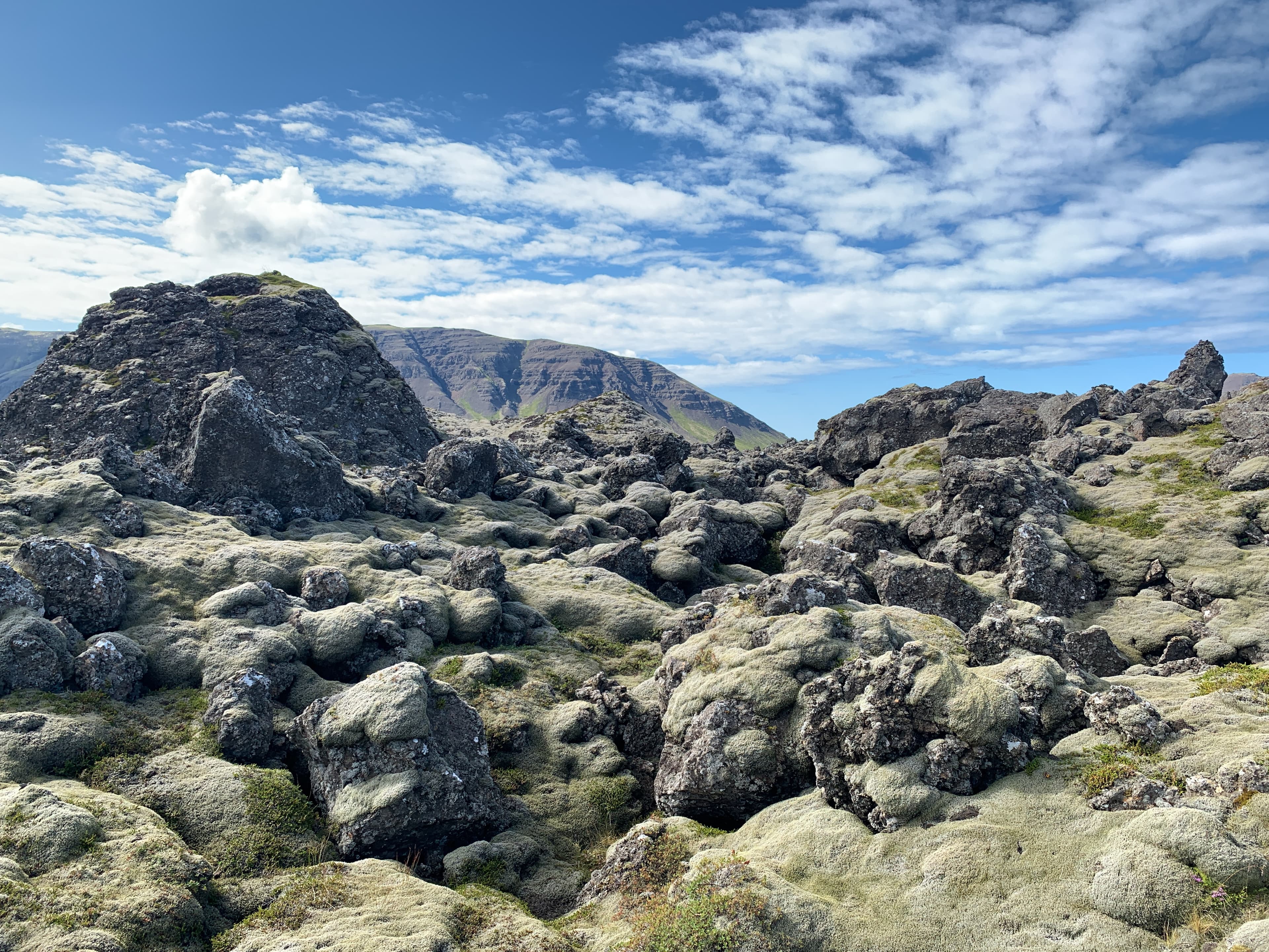 Iceland in a nutshell, Borgarfjordur, Husafell, Lava waterfall, glacier.