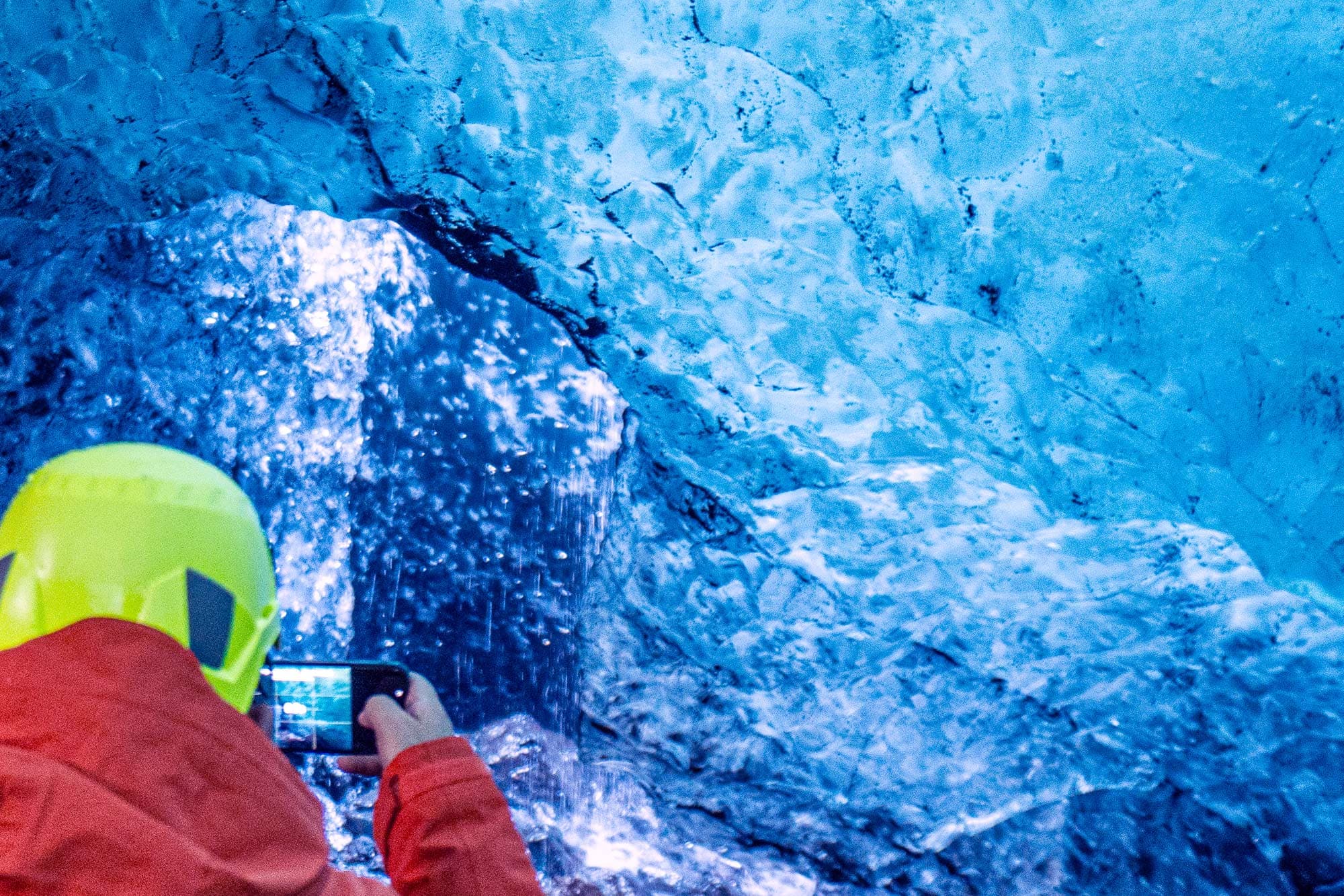 Ice Cave & Glacier Hike with South Coast Waterfalls - photo 5