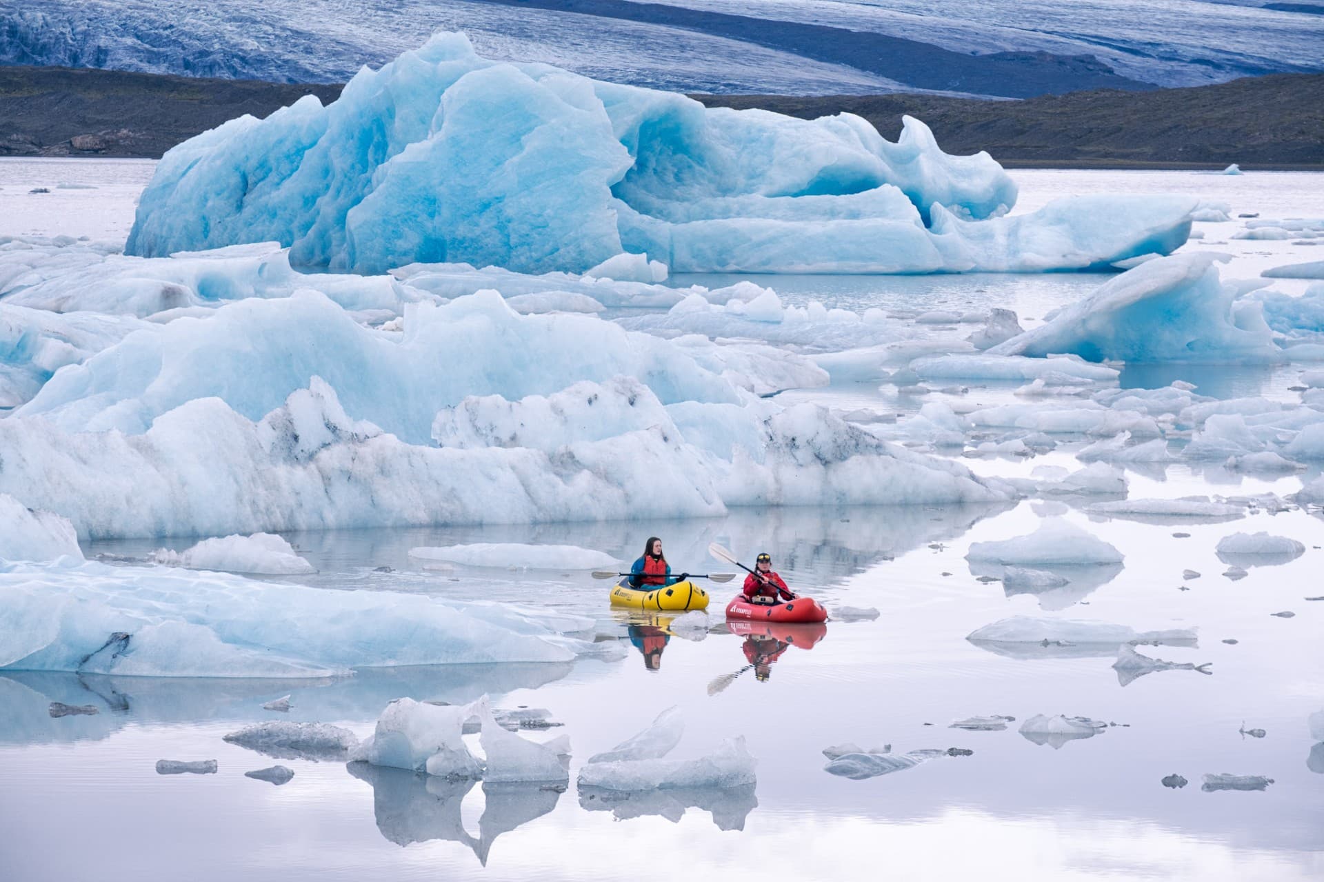 Fjallsarlon Lagoon Kayaking & Glacier Hike - photo 7