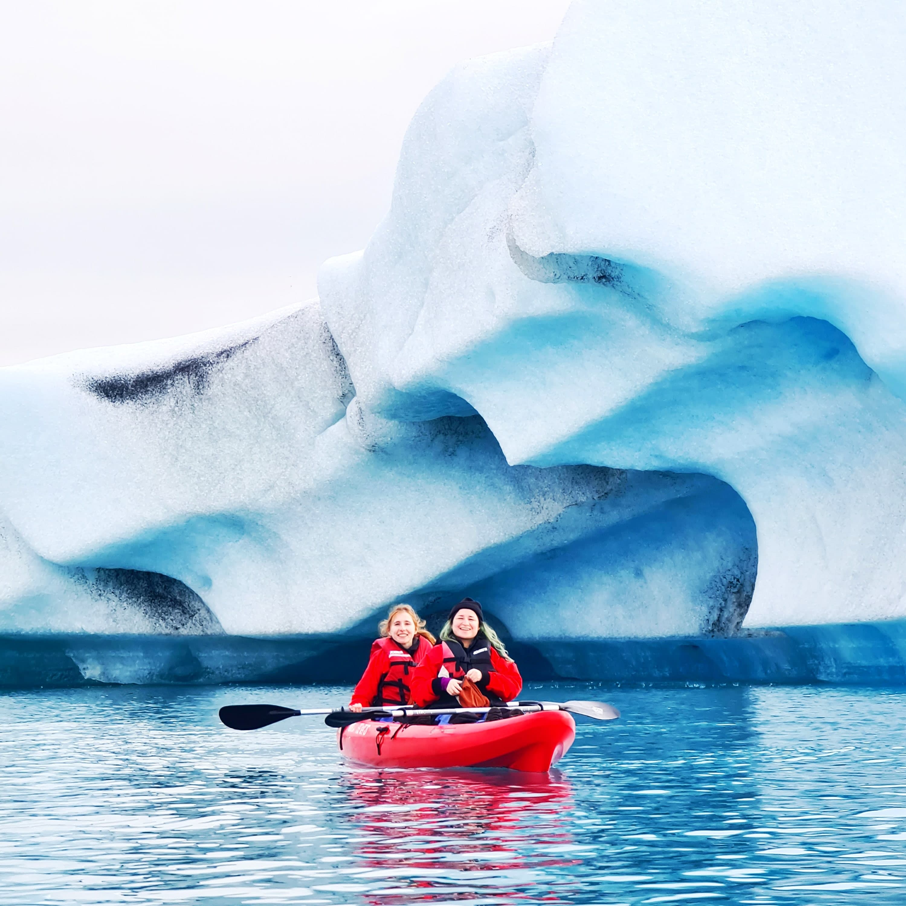 Kayaking at The Glacier Lagoon  - photo 13