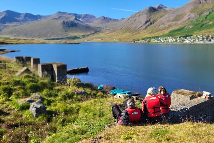 Guided kayak tour in Siglufjörður / Siglufjordur. - photo 12