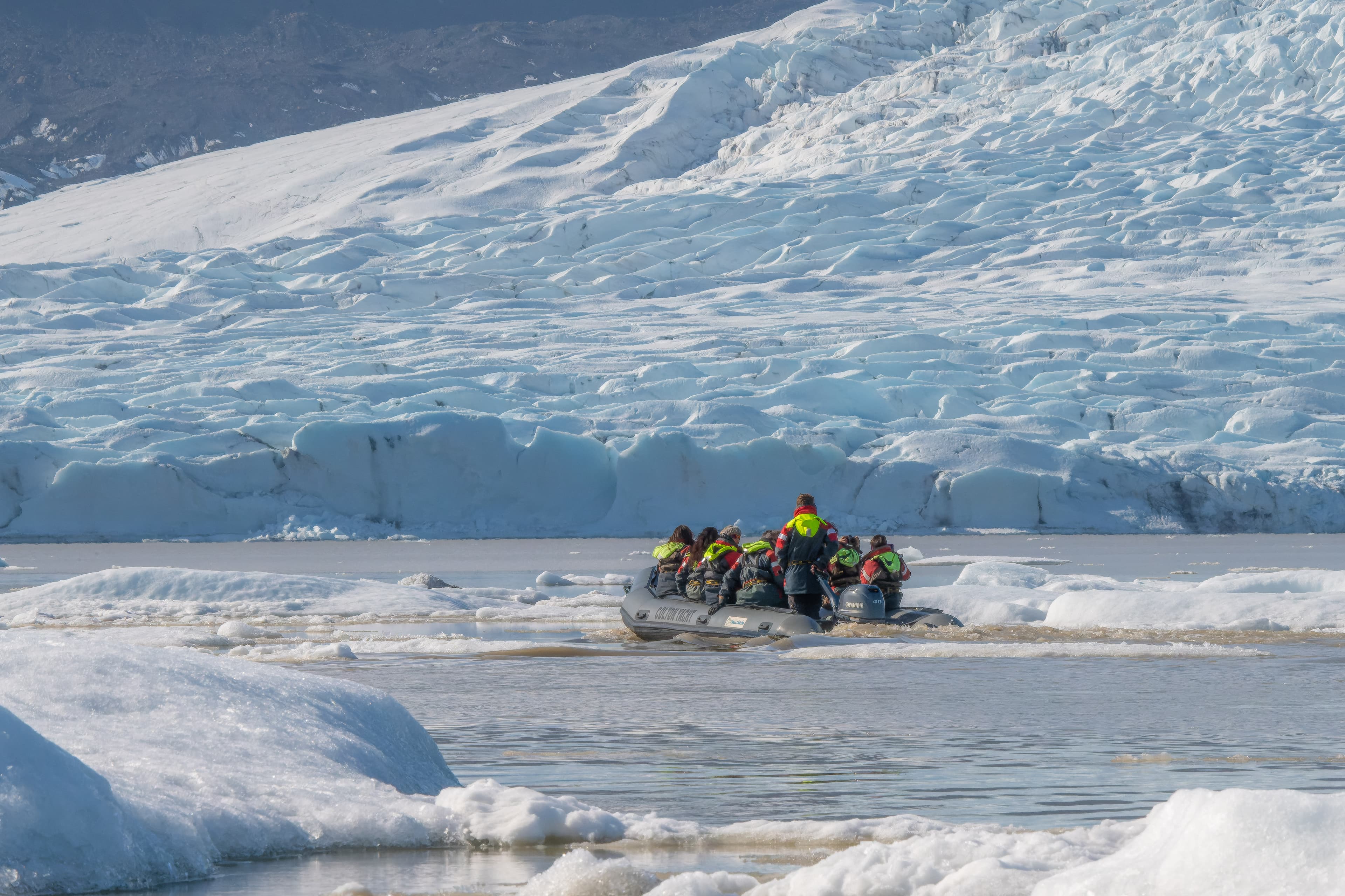 Fjallsarlon Zodiac Boat Tour & Glacier Hike - photo 8