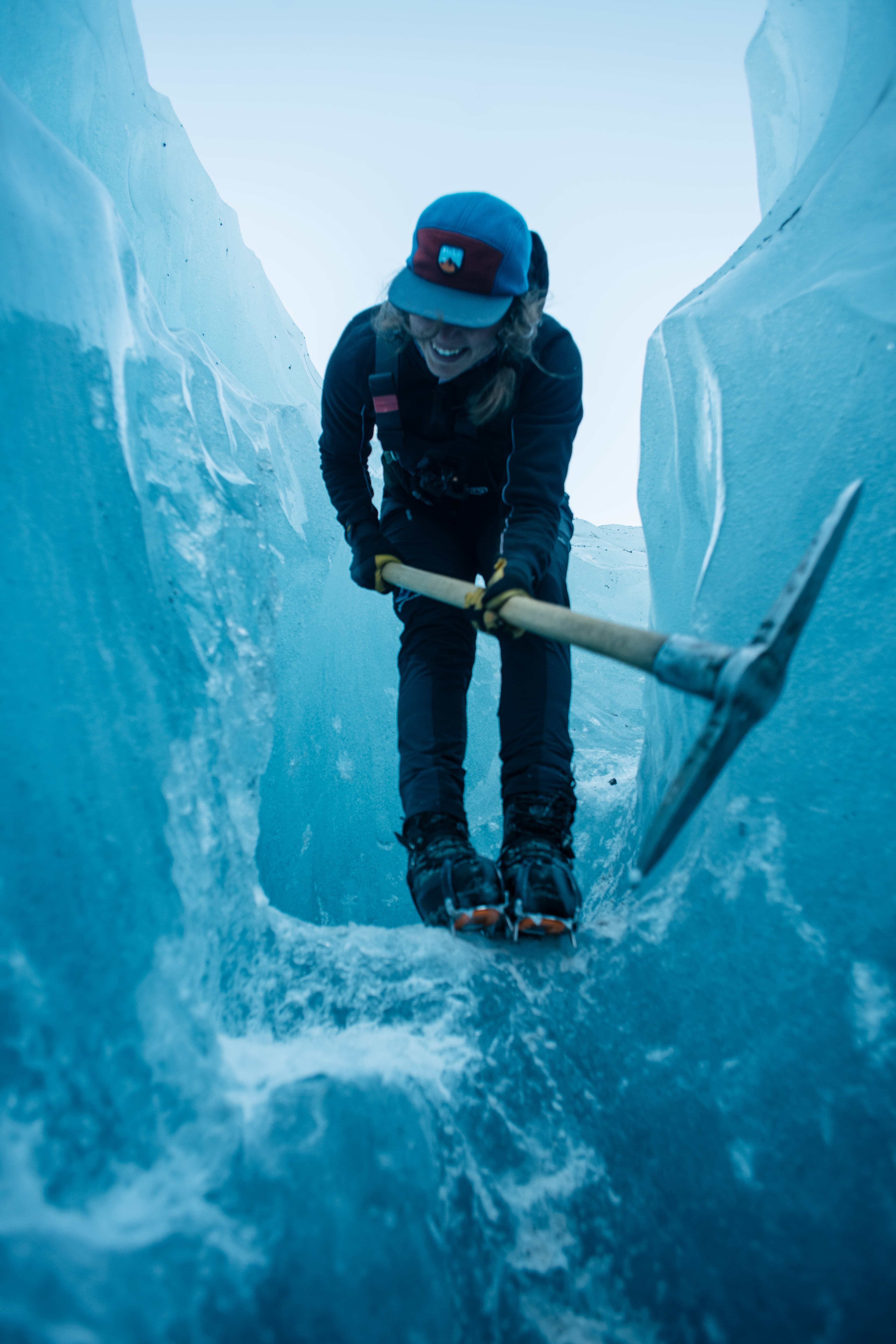 Crevasse Labyrinth - A Glacier Maze in Skaftafell