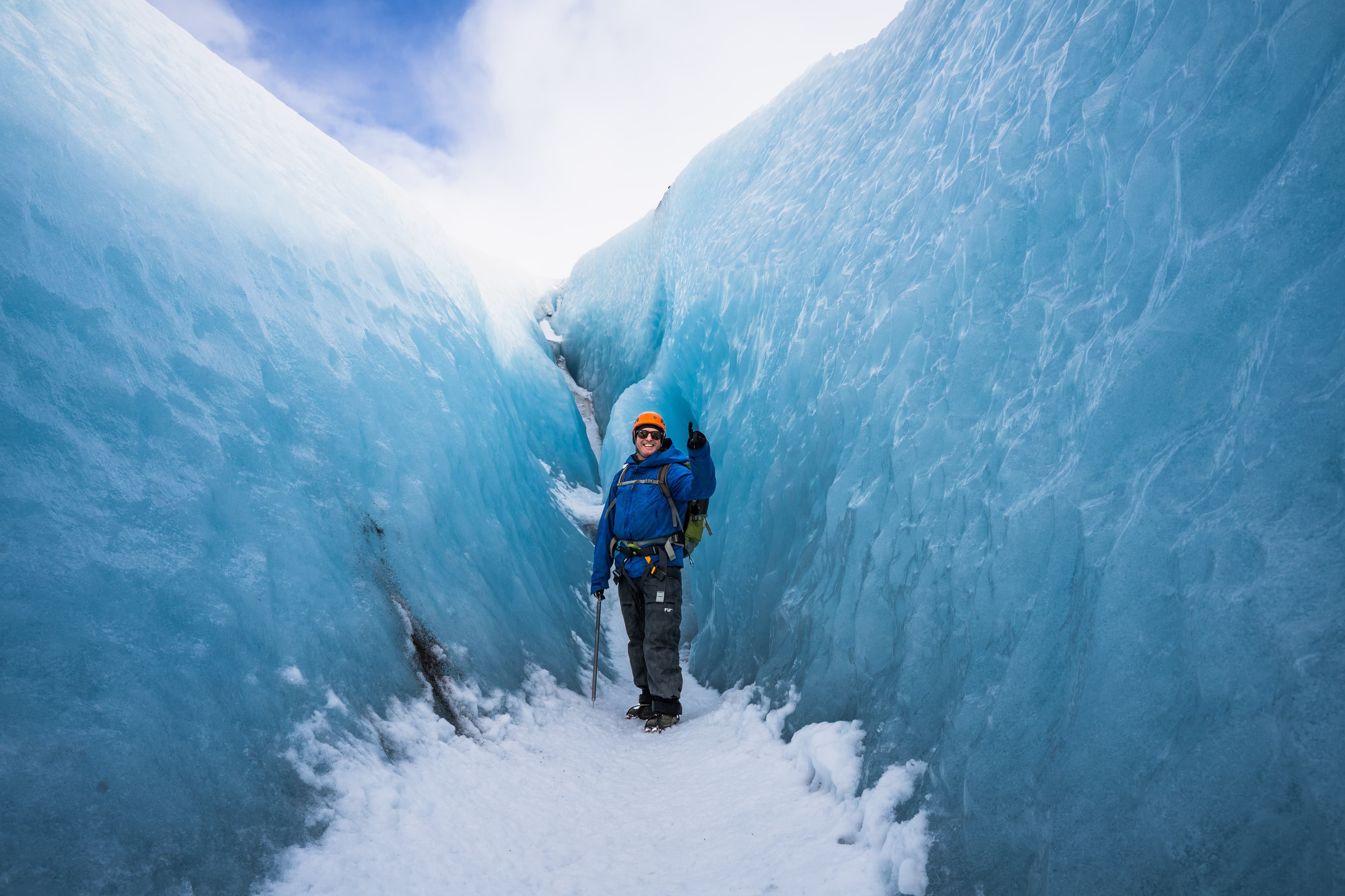 Crevasse Labyrinth - A Glacier Maze in Skaftafell