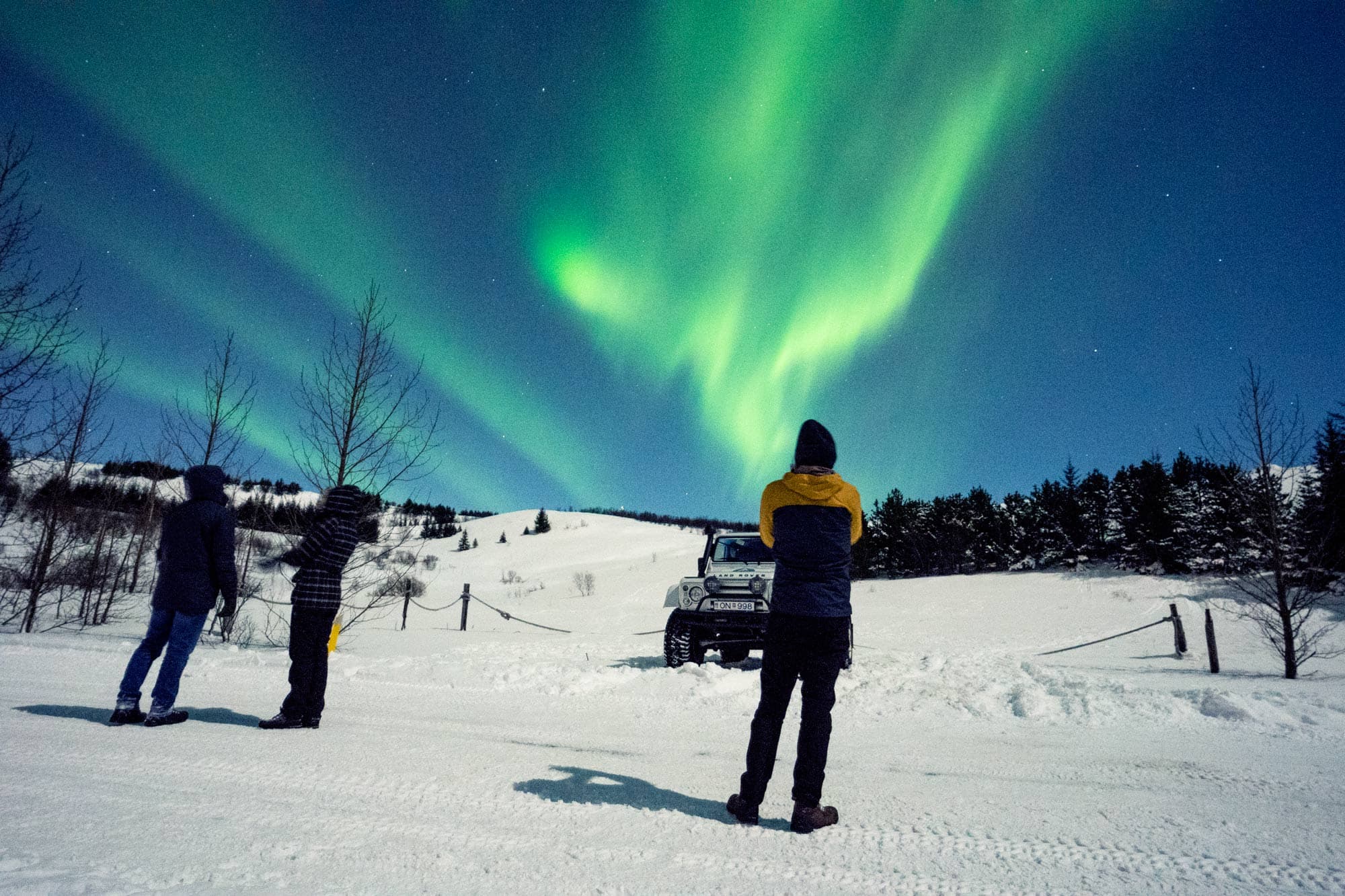 Northern Lights Private Tour in Super Jeep