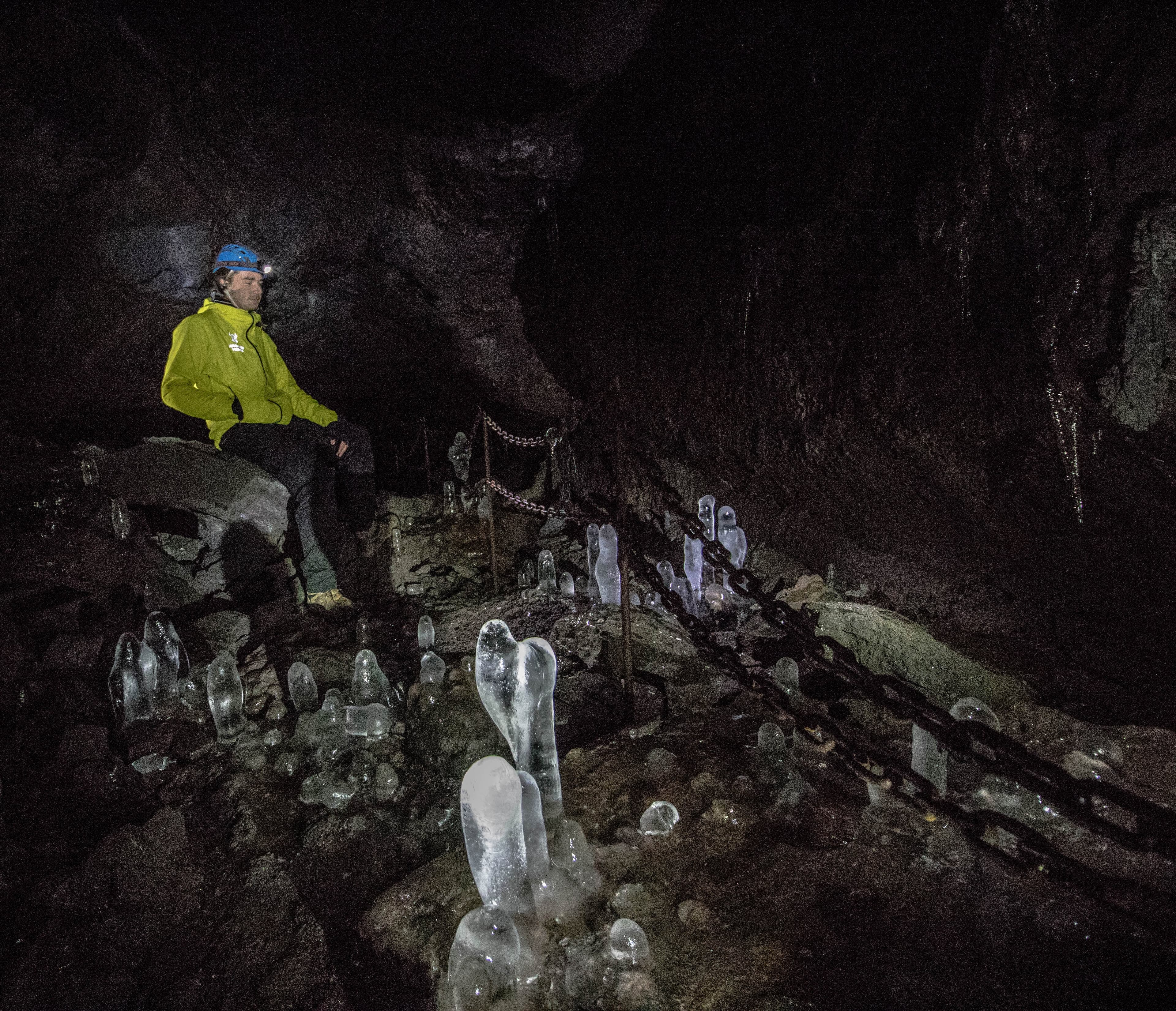 PRIVATE: Caving in Leidarendi - Lava Tunnel - Small Group 