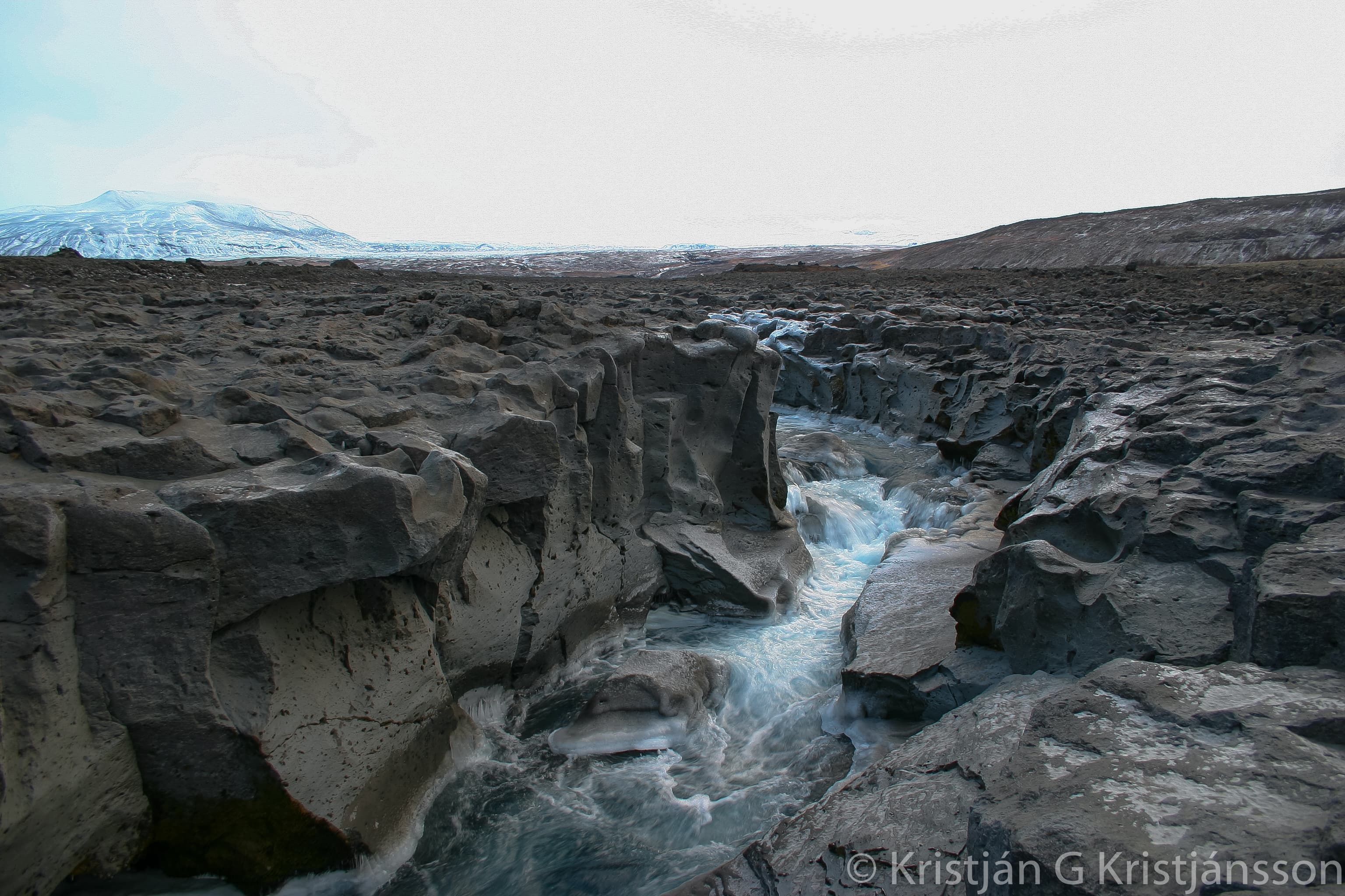 Iceland in a nutshell, Borgarfjordur, Husafell, Lava waterfall, glacier. - photo 4