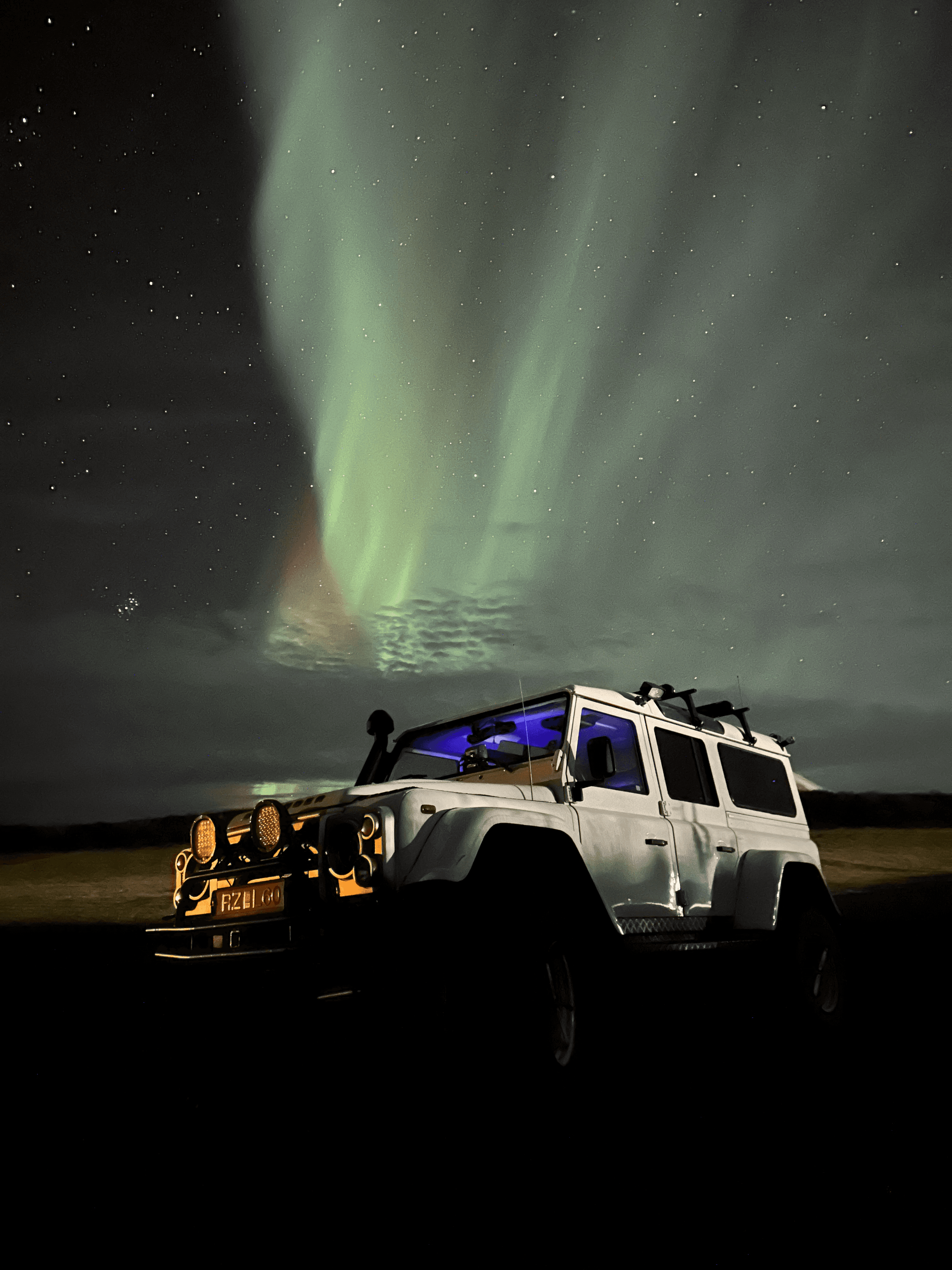 (RS) Northern Lights 4x4 Tour from Akureyri 