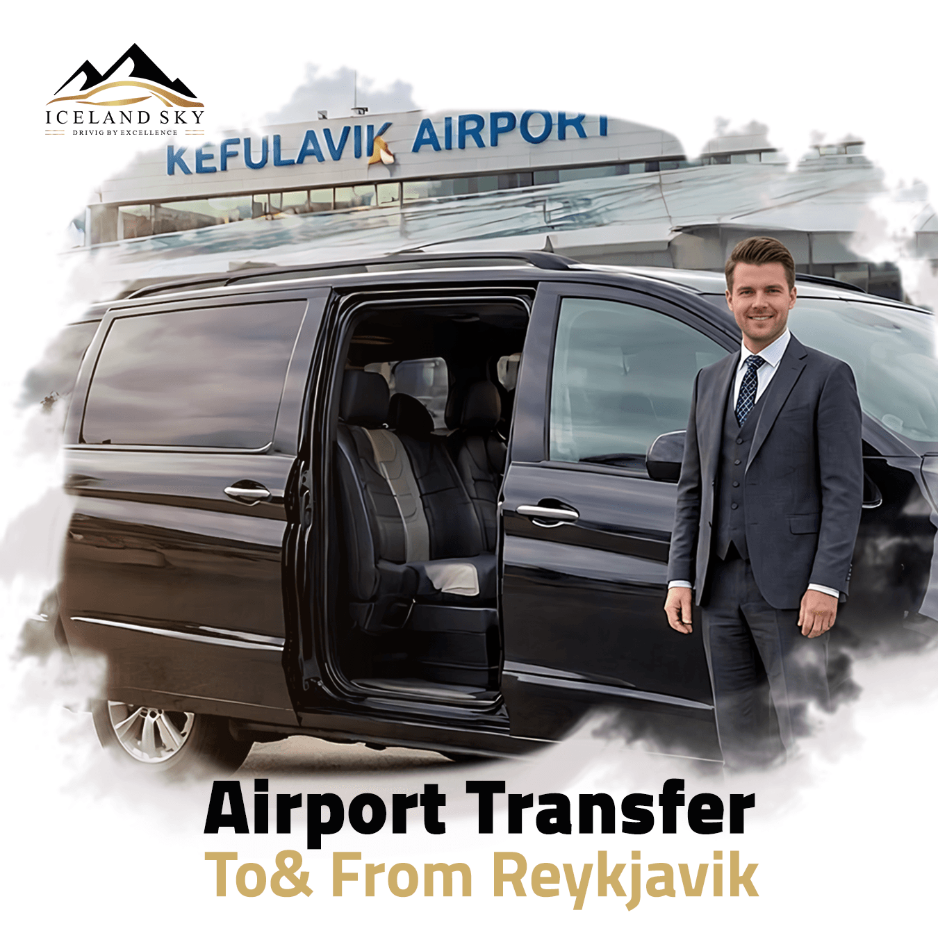 Private Luxury Transfer: Keflavík Airport ↔ Reykjavík with Icelandic Hospitality - photo 4