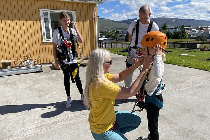 Zipline Adventure Through Glerárgil River Canyon in Akureyri Town - photo 4