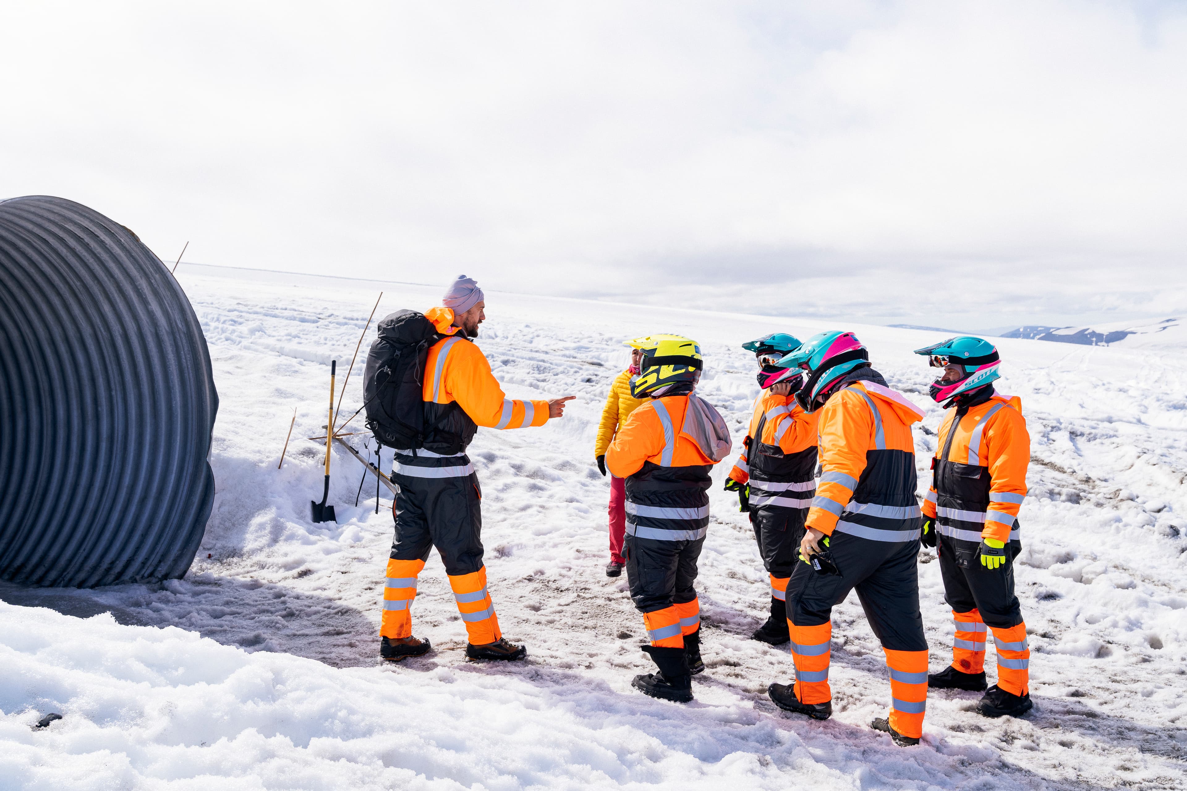 Into The Glacier - With Snowmobiling From Klaki Base Camp - photo 9