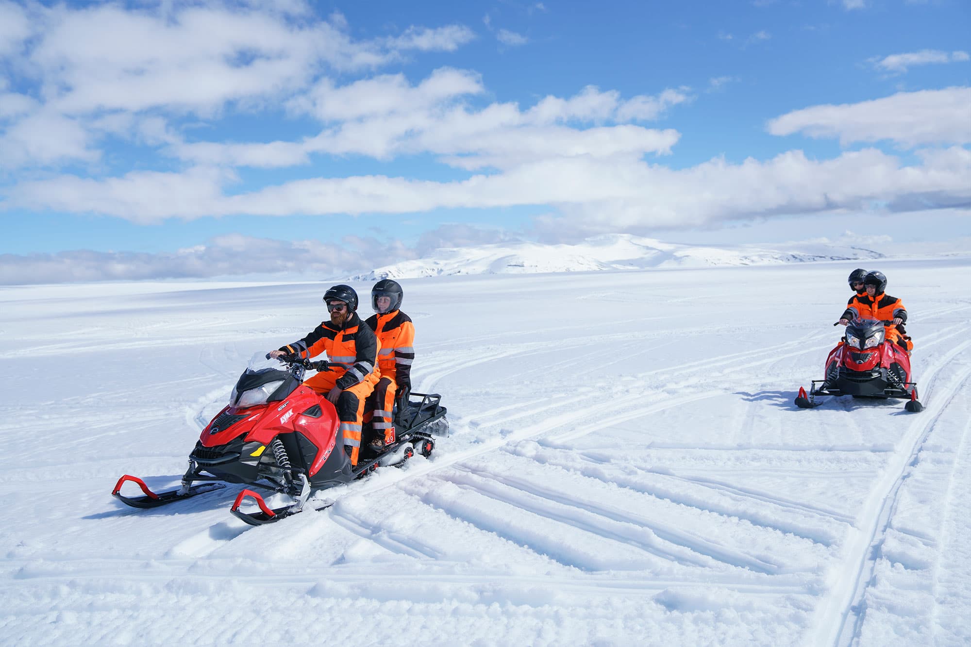 Glacier Snowmobiling from Reykjavík