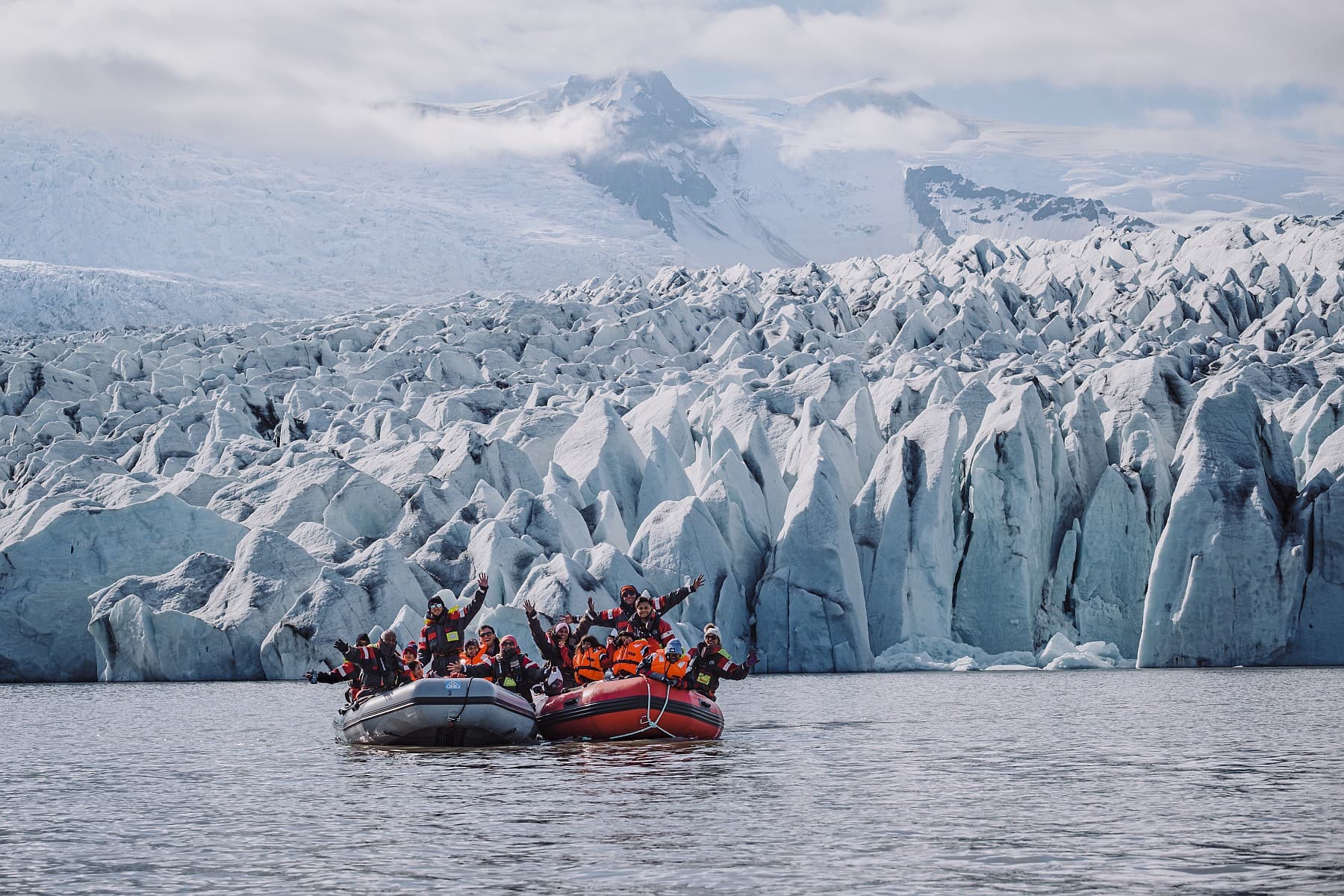 Fjallsarlon Zodiac Boat Tour & Glacier Hike - photo 10