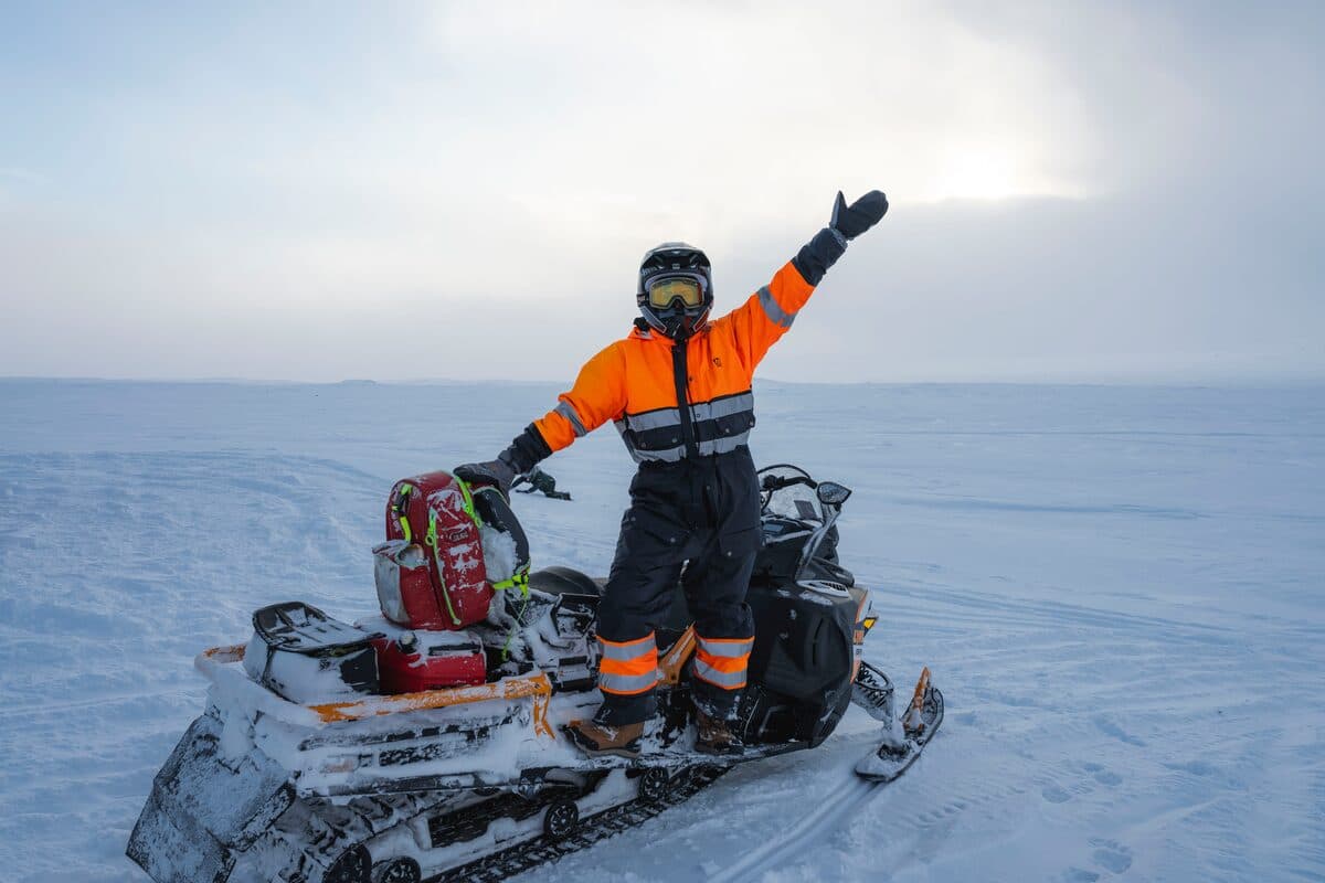 Glacier Snowmobiling, Ice Cave & Northern Lights Adventure from Reykjavík