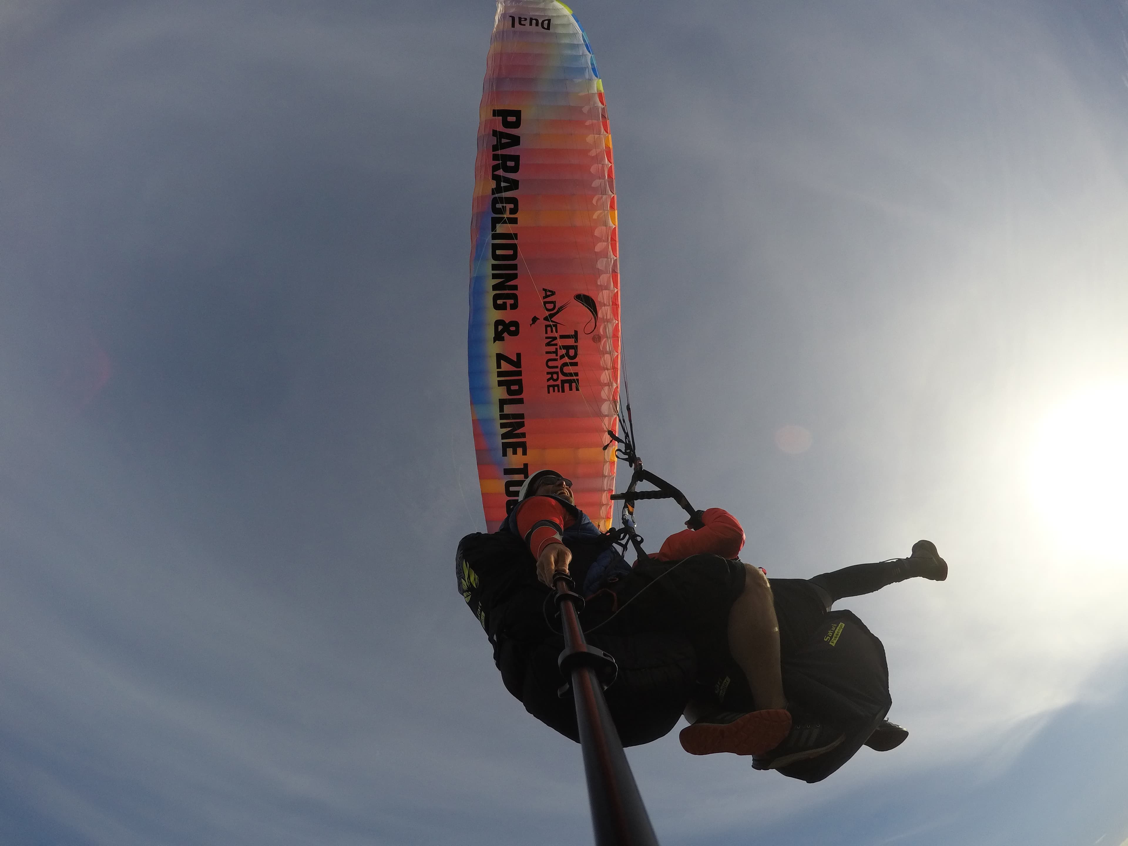 Paragliding tandem flight - photo 14