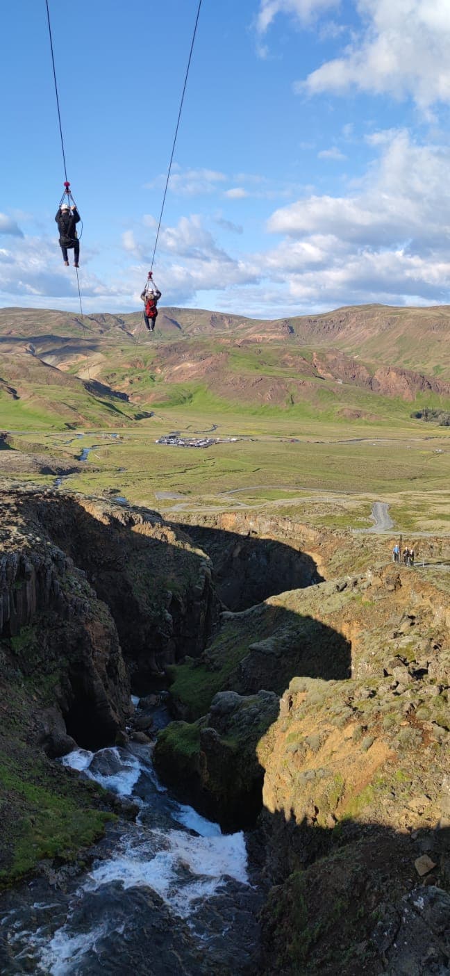 Mega Zipline Conventional Ride with transfer from Reykjavik - photo 11
