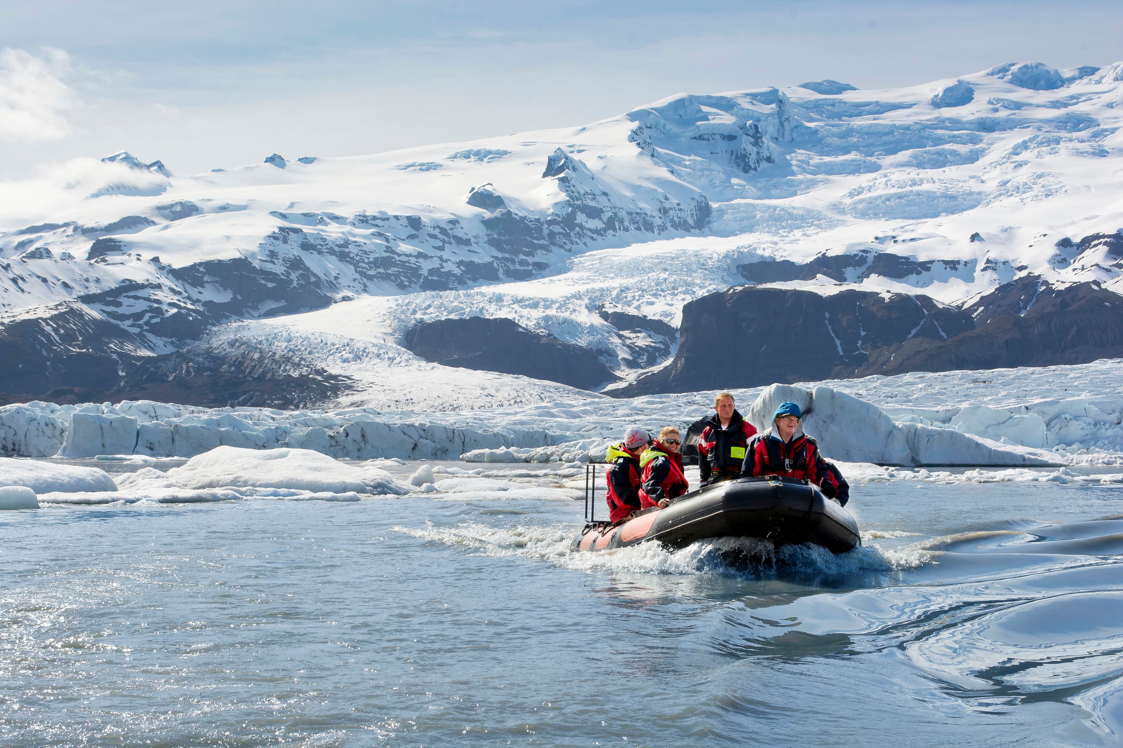Fjallsarlon Zodiac Boat Tour & Glacier Hike - photo 7