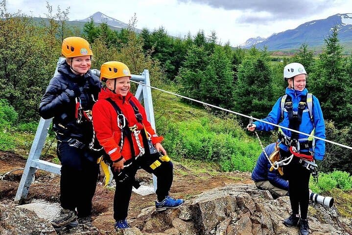 Zipline Adventure Through Glerárgil River Canyon in Akureyri Town - photo 5