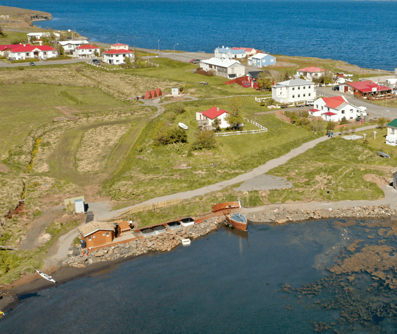 Arctic Coastline and Tröllaskagi (Troll) Peninsula