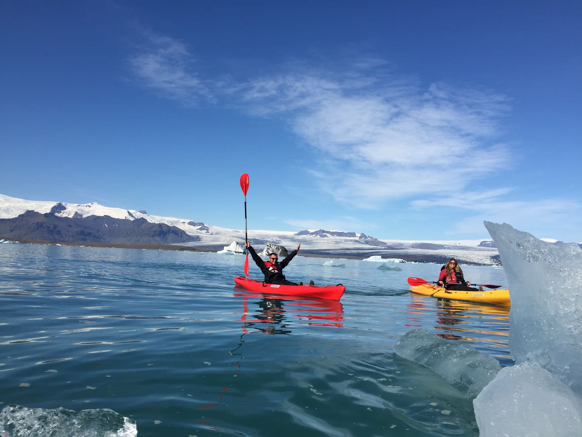Jokulsarlon Kayaking & Glacier Hike
