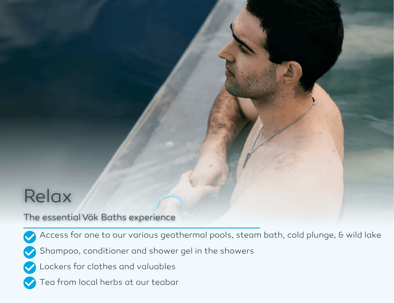 Relax - The essential Vök Baths experience
