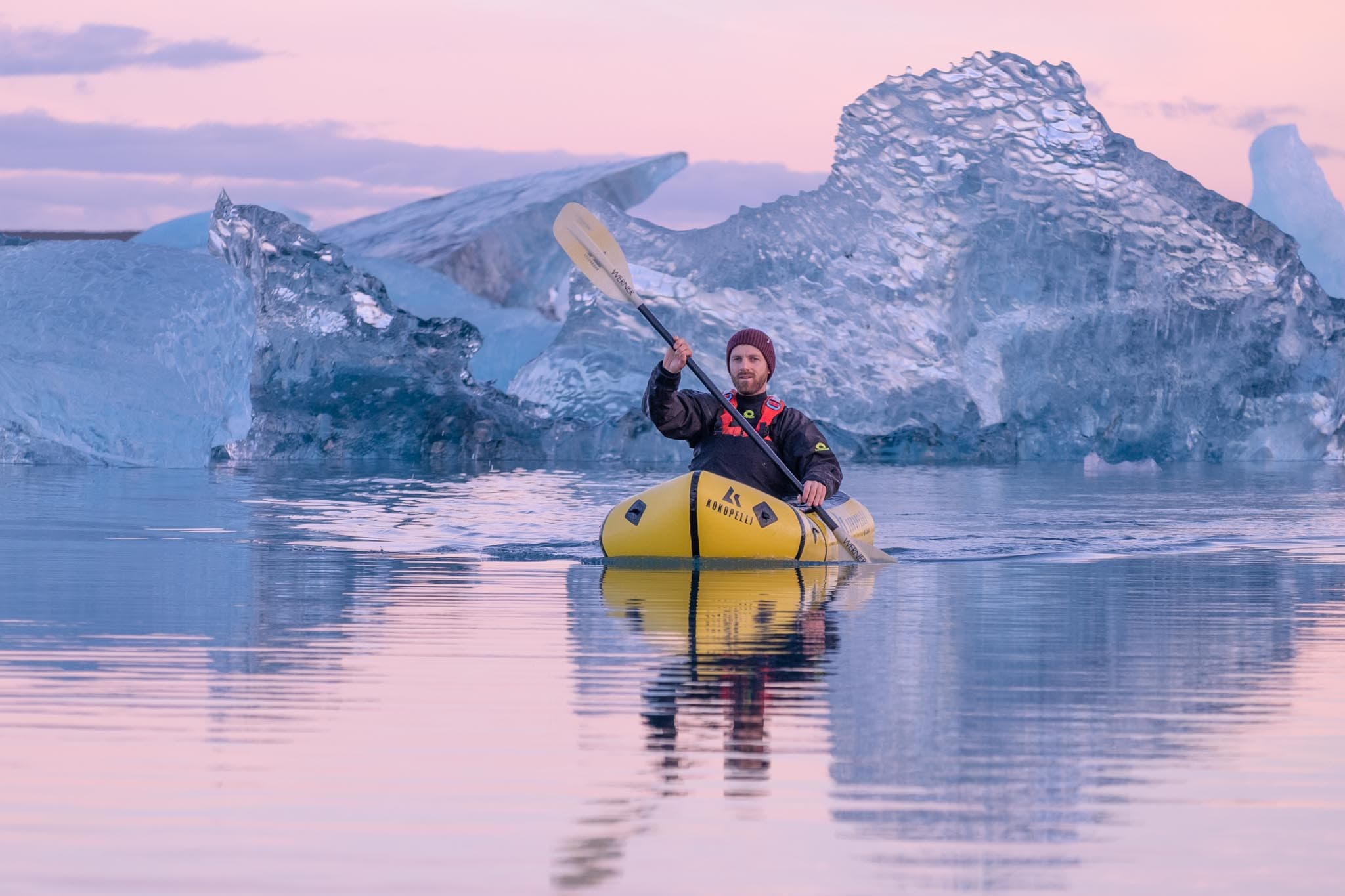 Fjallsarlon Lagoon Kayaking & Glacier Hike