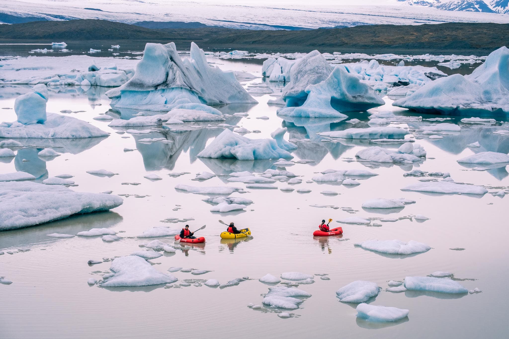 Fjallsarlon Lagoon Kayaking & Glacier Hike - photo 3