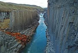 Stuðlagil Canyon from Seyðisfjörður