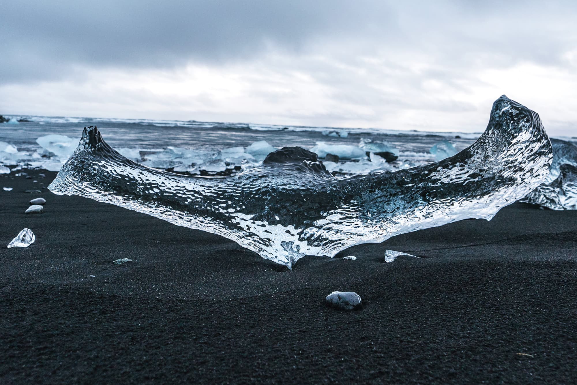 Jökulsárlón & Black Diamond Beach Private Tour