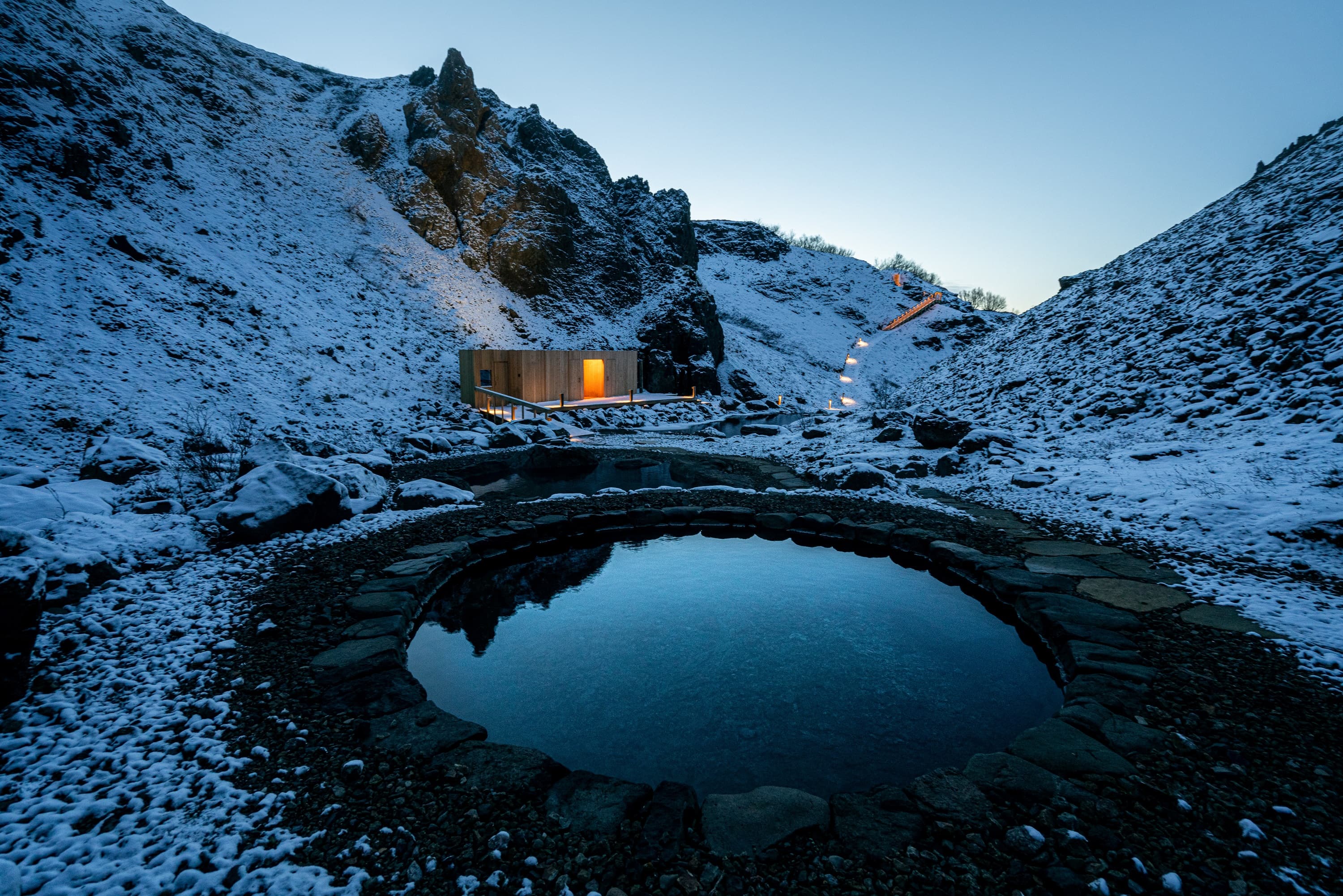 Husafell Canyon Baths