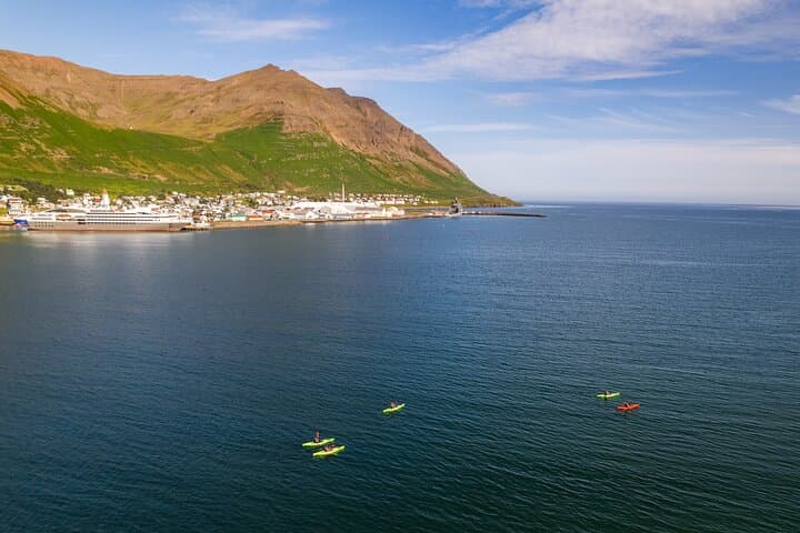 Guided kayak tour in Siglufjörður / Siglufjordur. - photo 4
