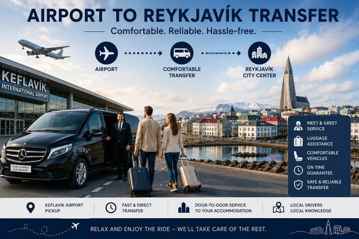 Private Airport Transfer Keflavík Reykjavík and Blue lagoon  - photo 15