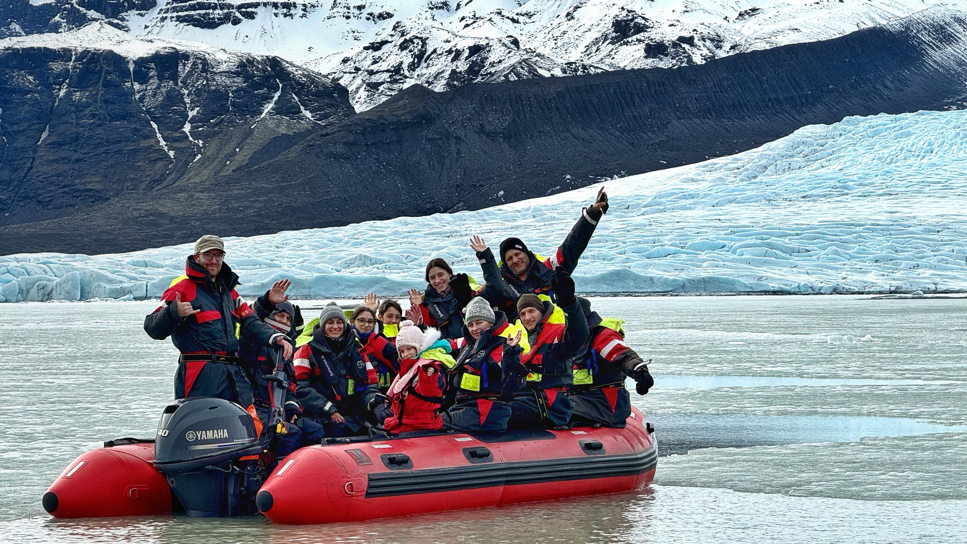 Fjallsarlon Zodiac Boat Tour & Glacier Hike