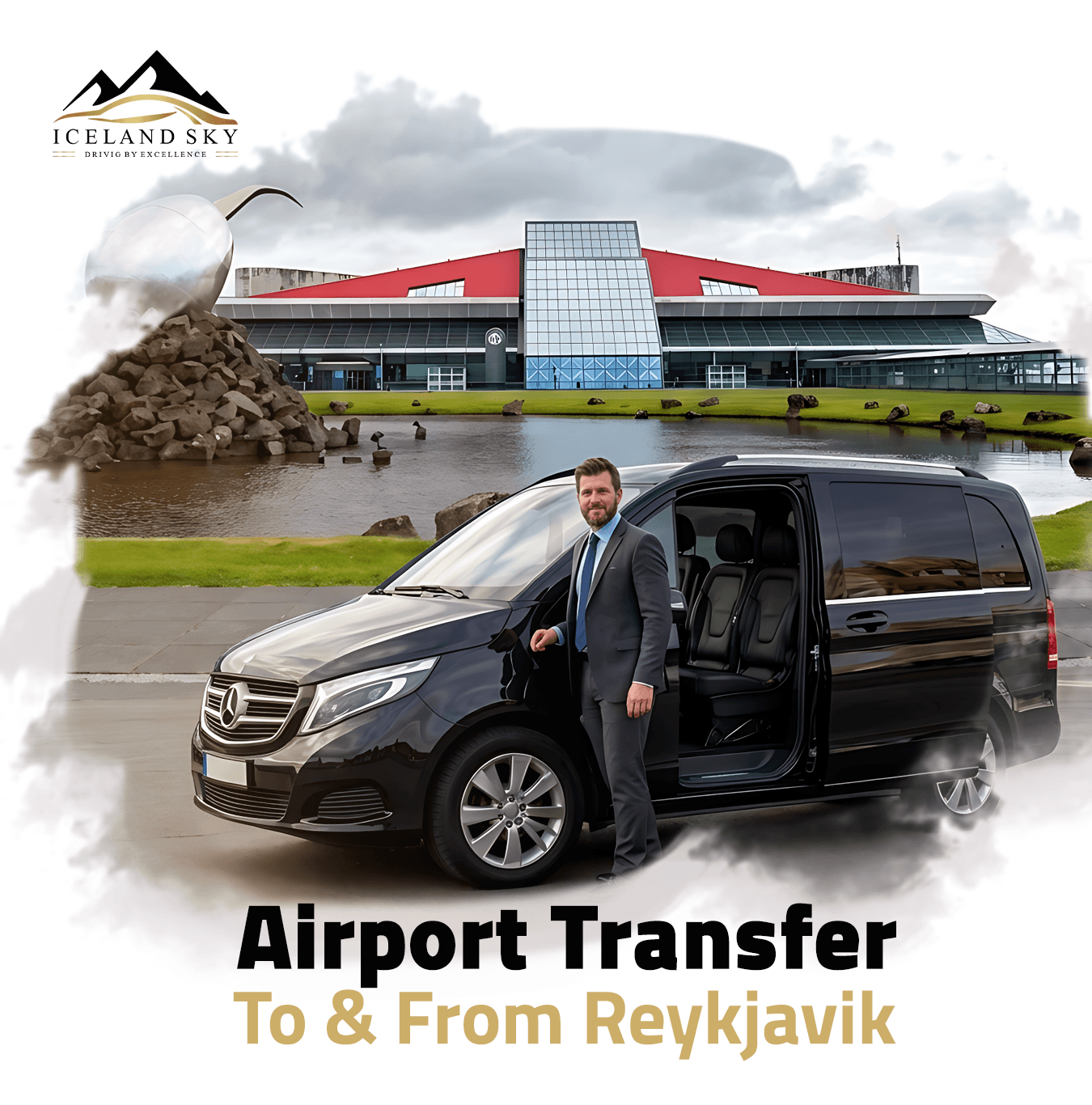 Private Luxury Transfer: Keflavík Airport ↔ Reykjavík with Icelandic Hospitality - photo 2