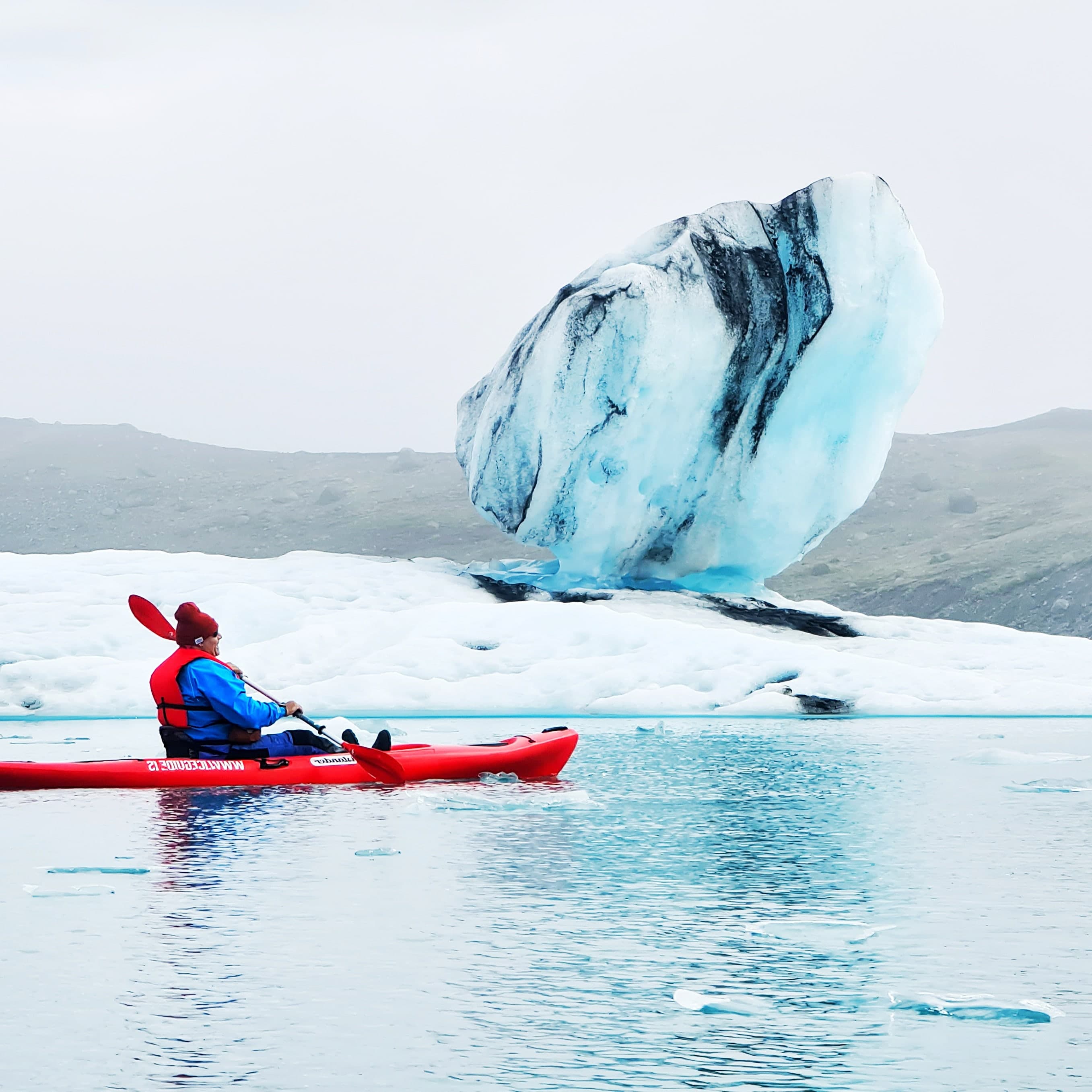Kayaking at The Glacier Lagoon  - photo 12