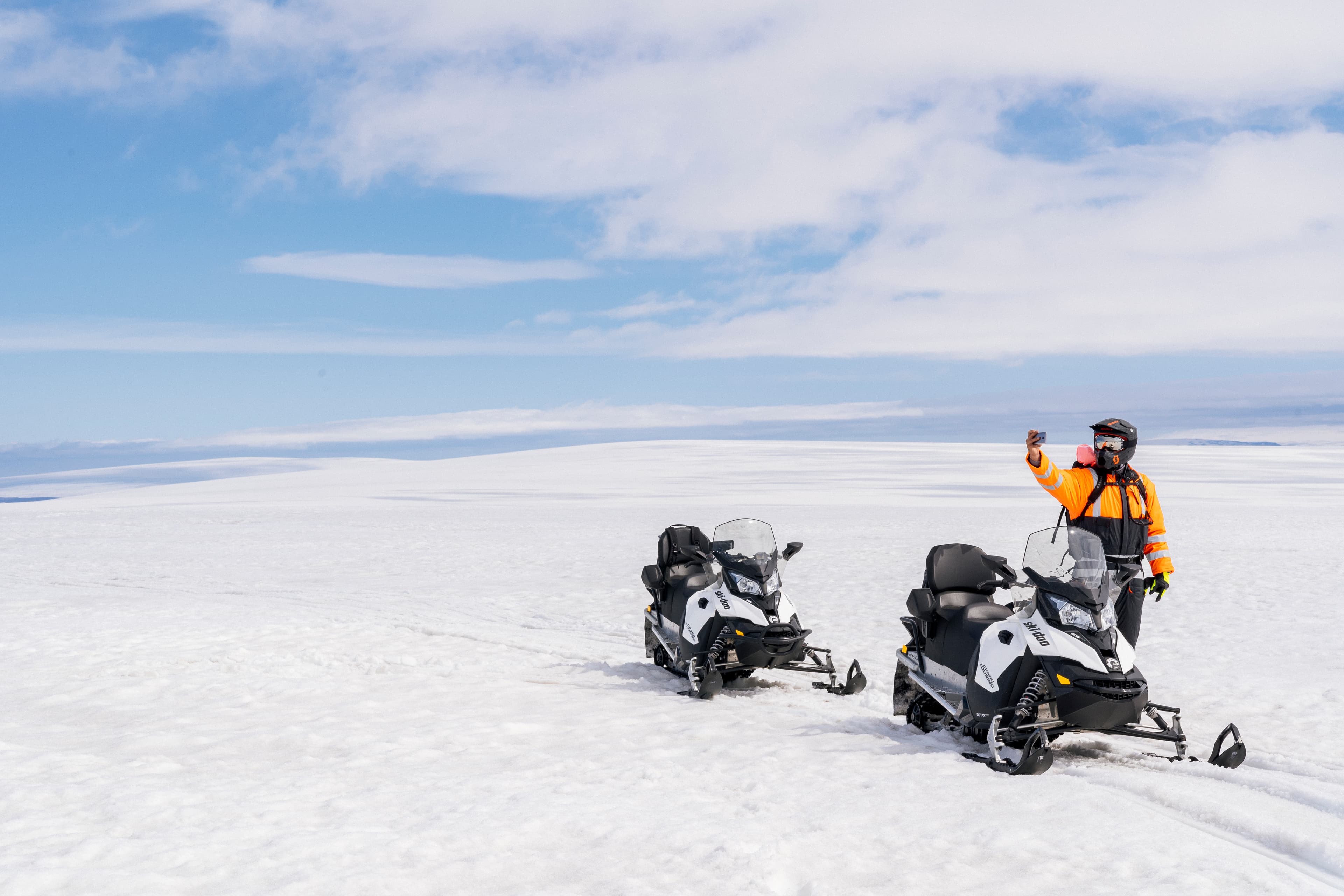 Into The Glacier - With Snowmobiling From Klaki Base Camp