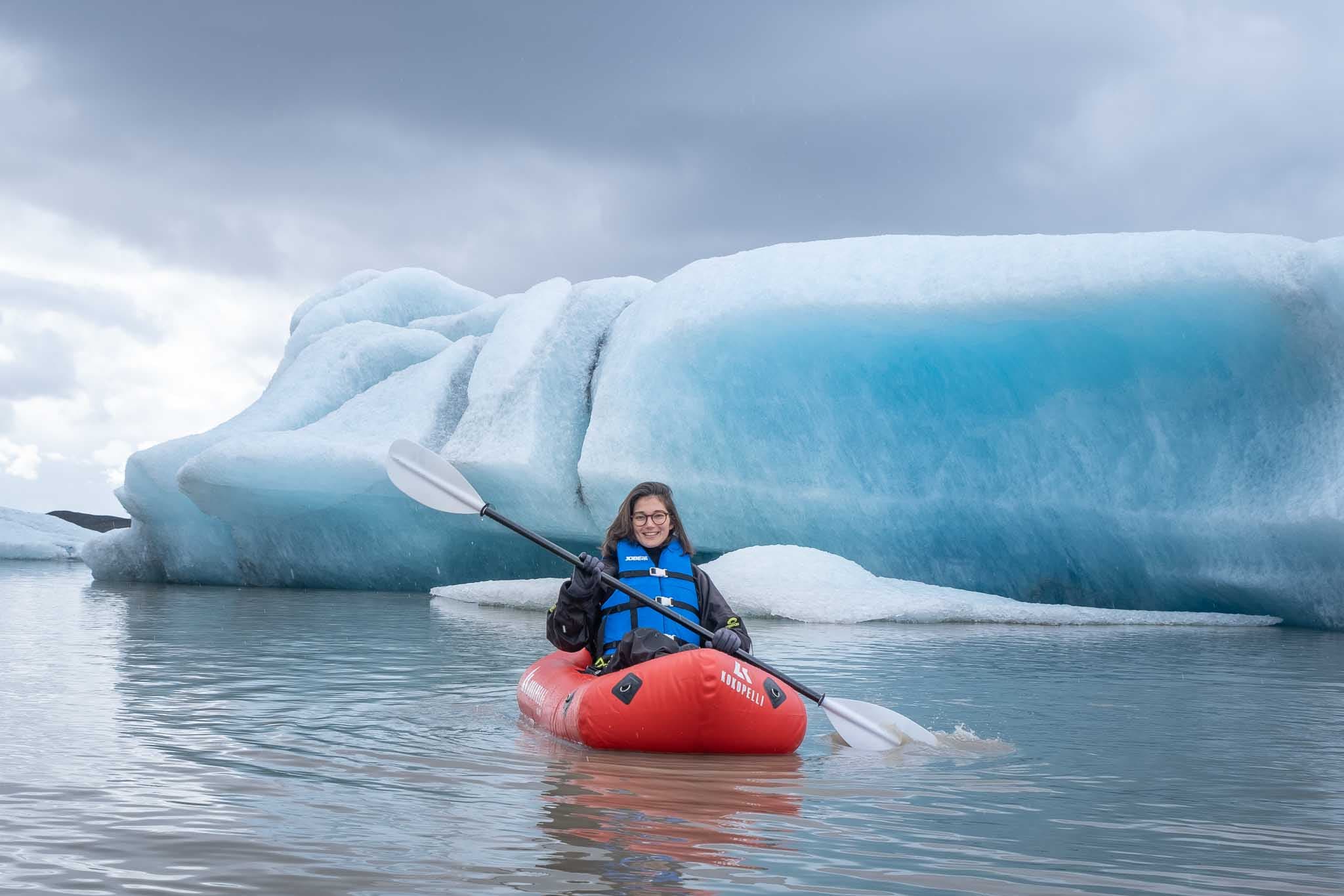 Fjallsarlon Lagoon Kayaking & Glacier Hike - photo 4