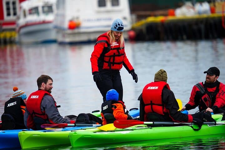 Guided kayak tour in Siglufjörður / Siglufjordur. - photo 10