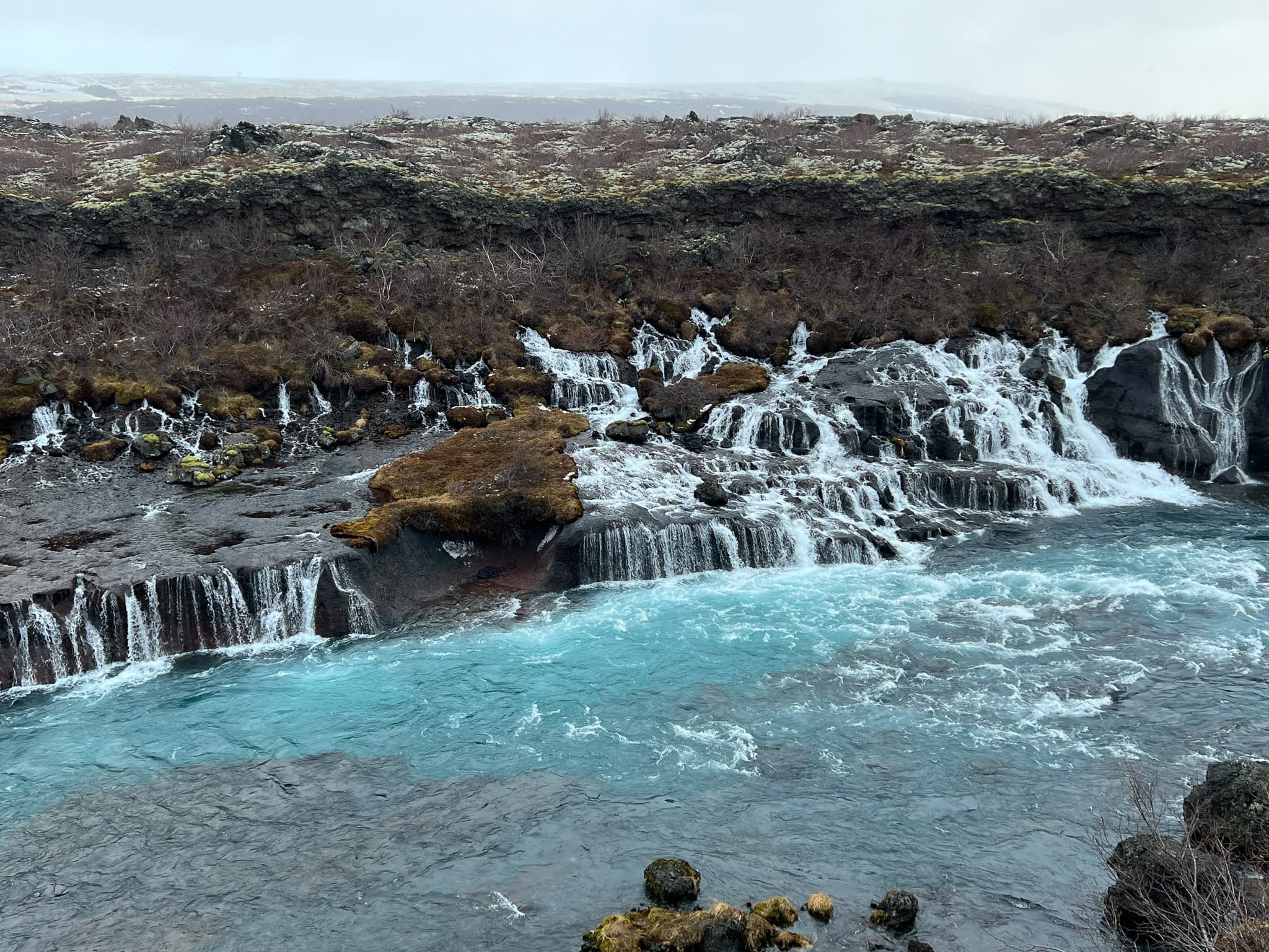 Iceland in a nutshell, Borgarfjordur, Husafell, Lava waterfall, glacier. - photo 11