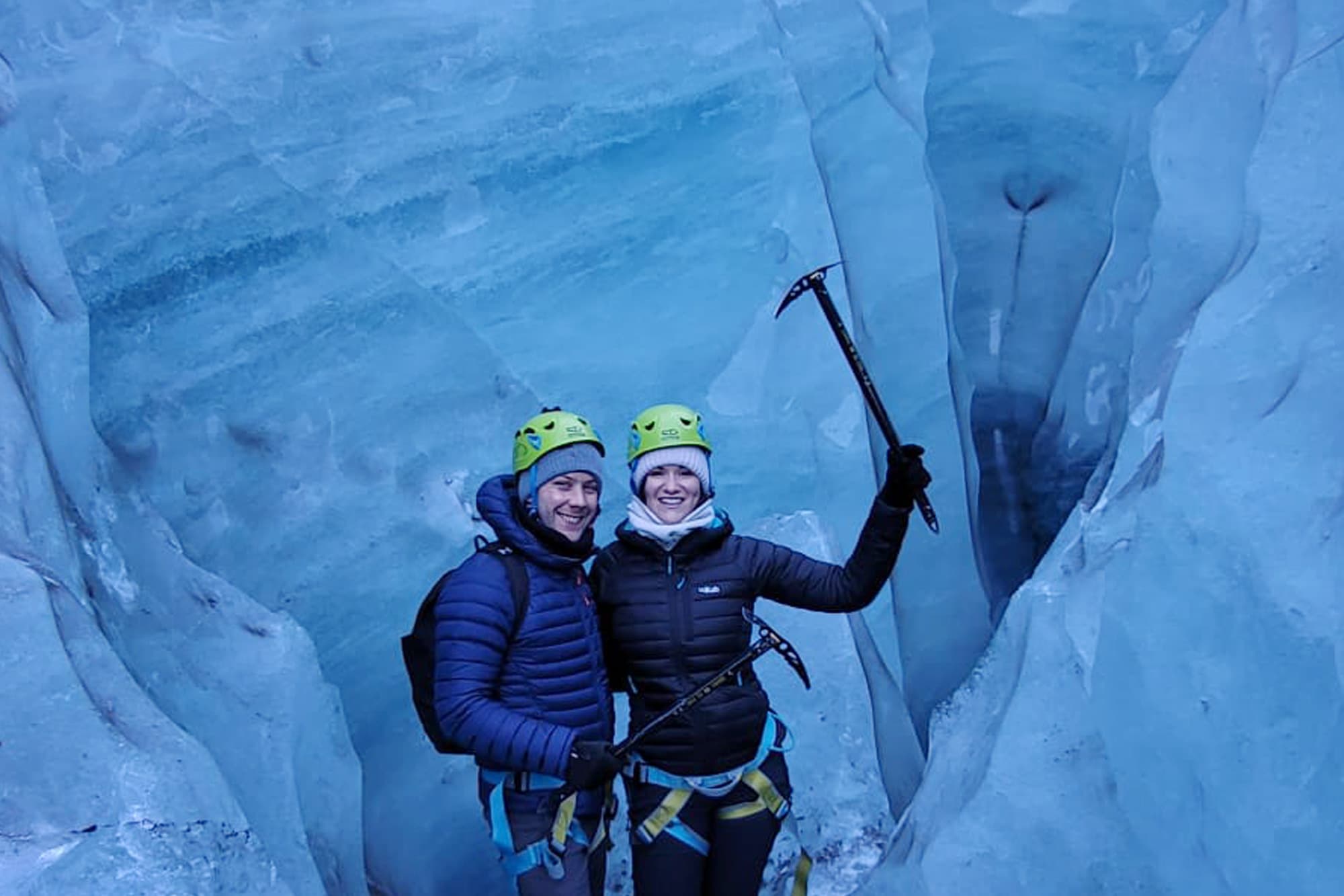 Glacier Hike and South Coast Private Tour