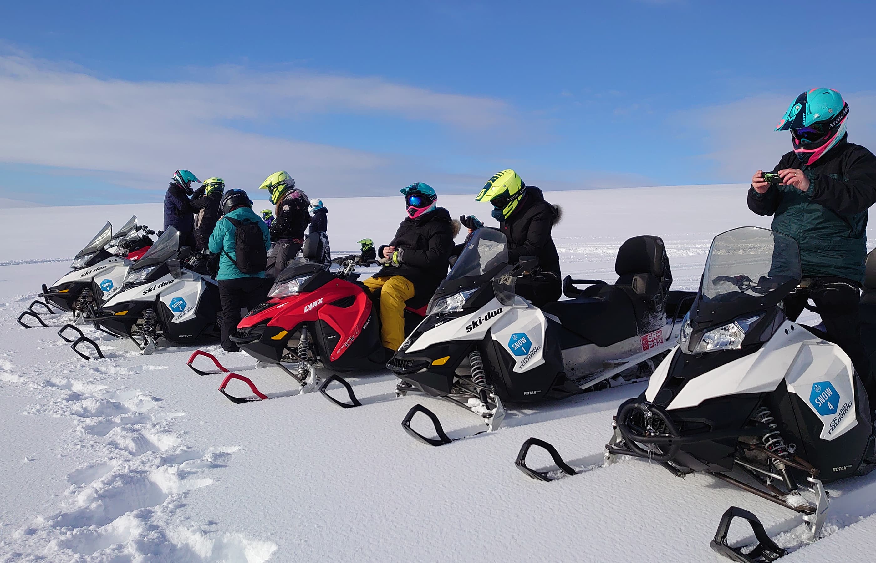 Into The Glacier - With Snowmobiling From Húsafell - photo 2