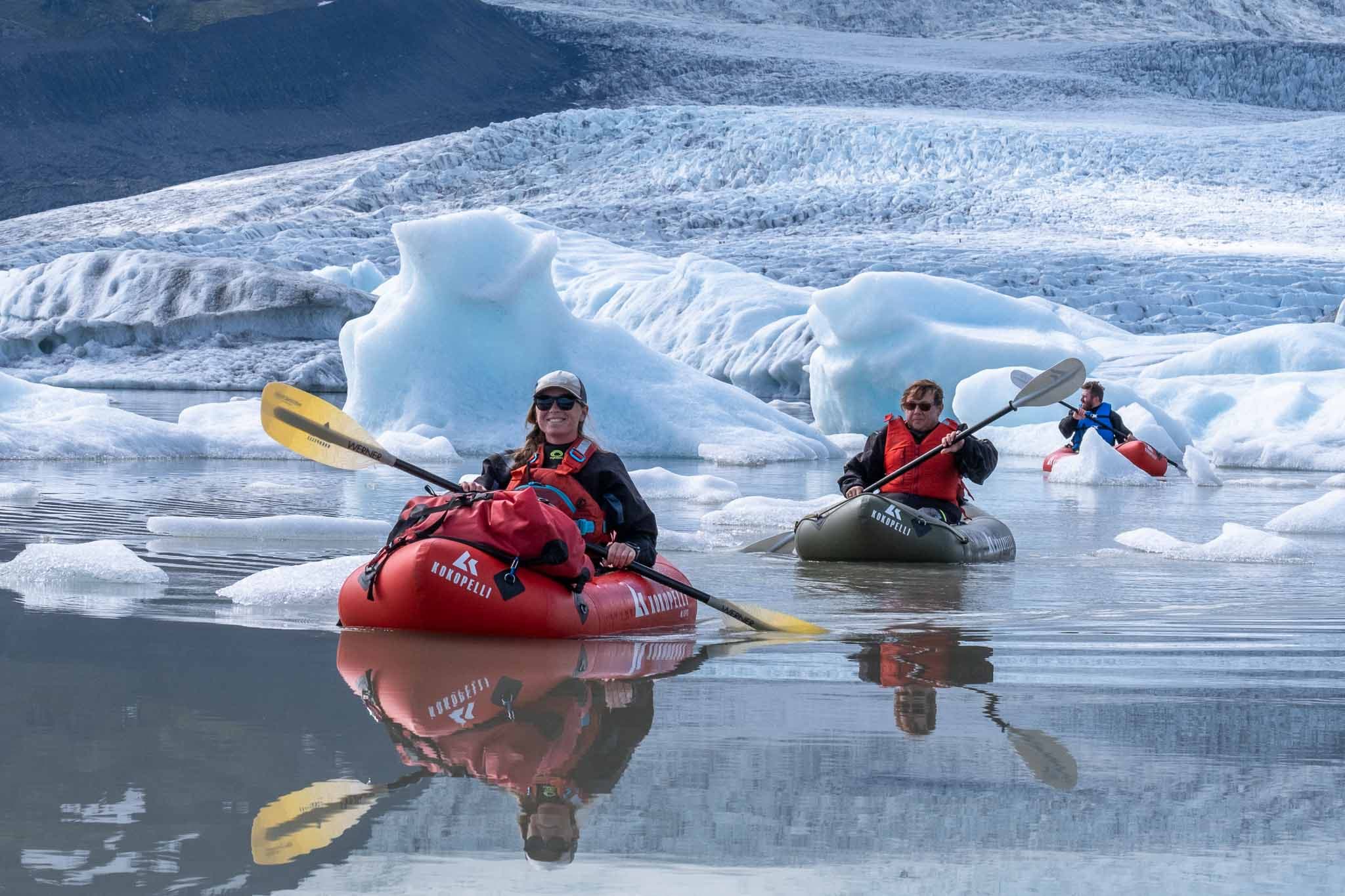 Fjallsarlon Lagoon Kayaking & Glacier Hike - photo 5