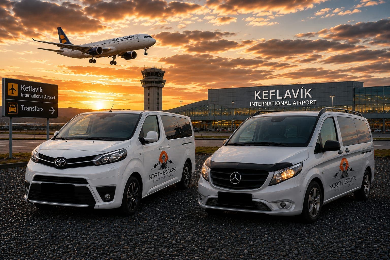 Private Transfer From Keflavik Airport (KEF) to Reykjavik Hotel