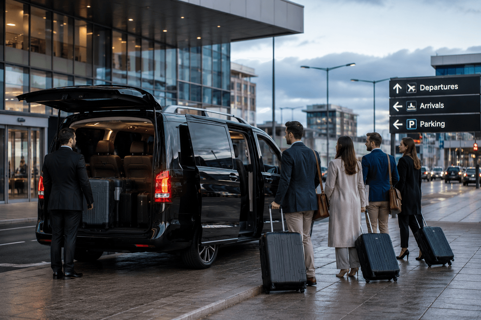 private transfer from Reykjavík - or any location selected by the customer to Keflavík International Airport