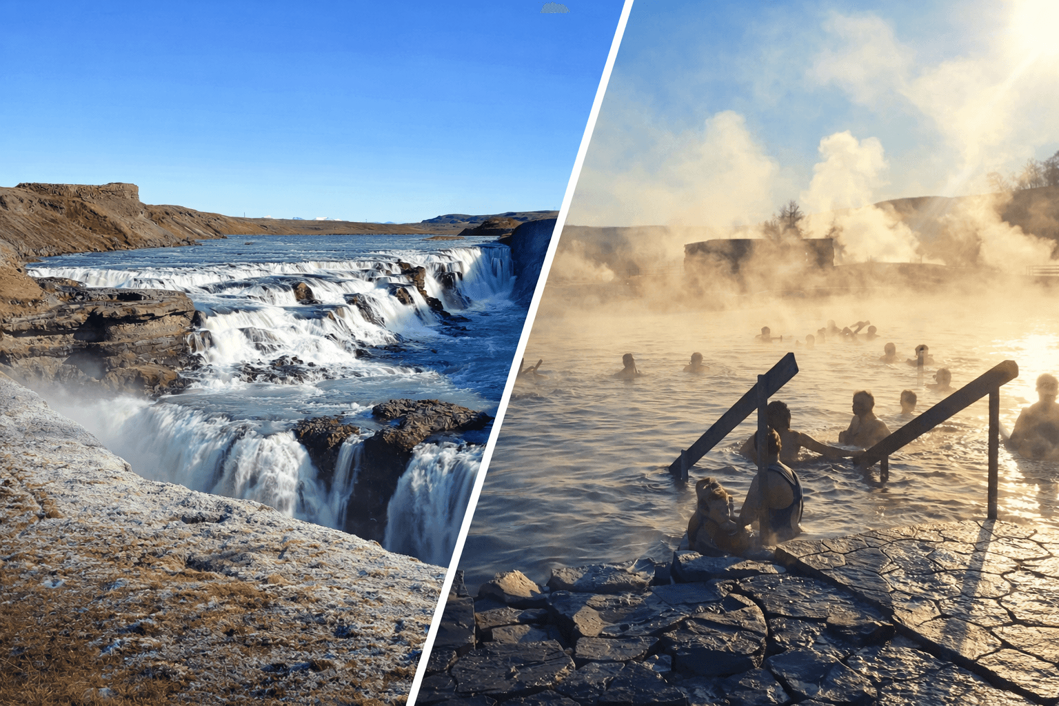 Majestic Journey: Golden Circle Escape with Secret Lagoon Admission