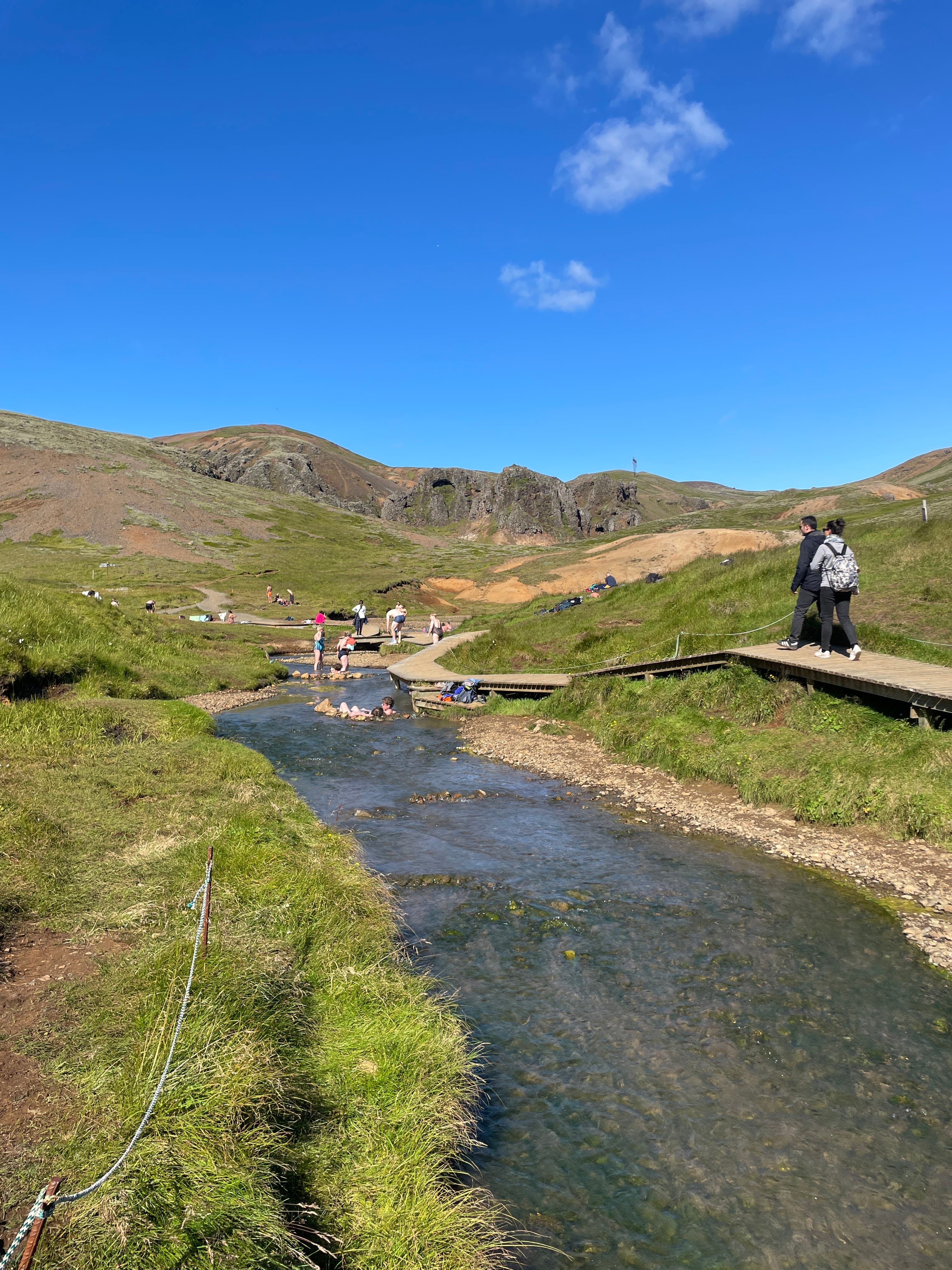 Reykjadalur Hot Spring hike - Private Tour