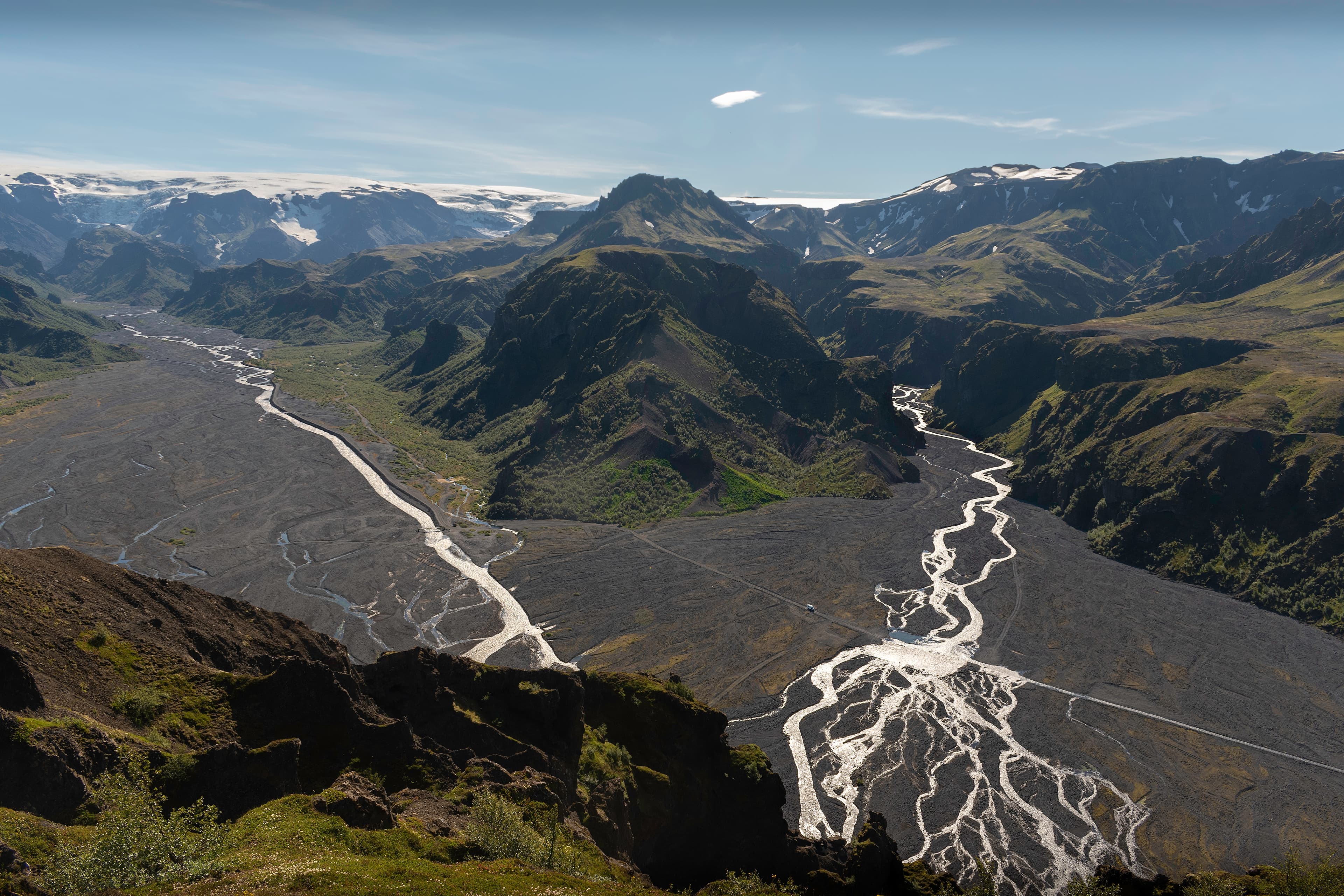 Private 4x4 Jeep Tour to the Highlands: Thórsmörk